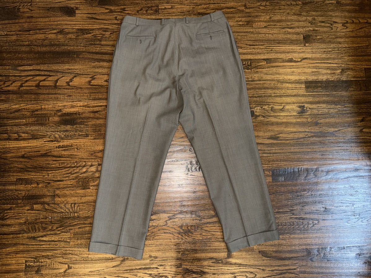 Ralph Lauren Ralph Lauren Grey Beige Pleated Dress Trouser Pants Sz 38x30 Size US 40 / EU 56 - 5 Thumbnail