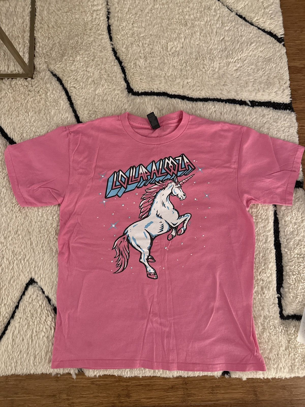 Other Lollapalooza 2024 Official Unicorn Lineup Tee - Pink Size S / US 4 / IT 40 - 1 Thumbnail
