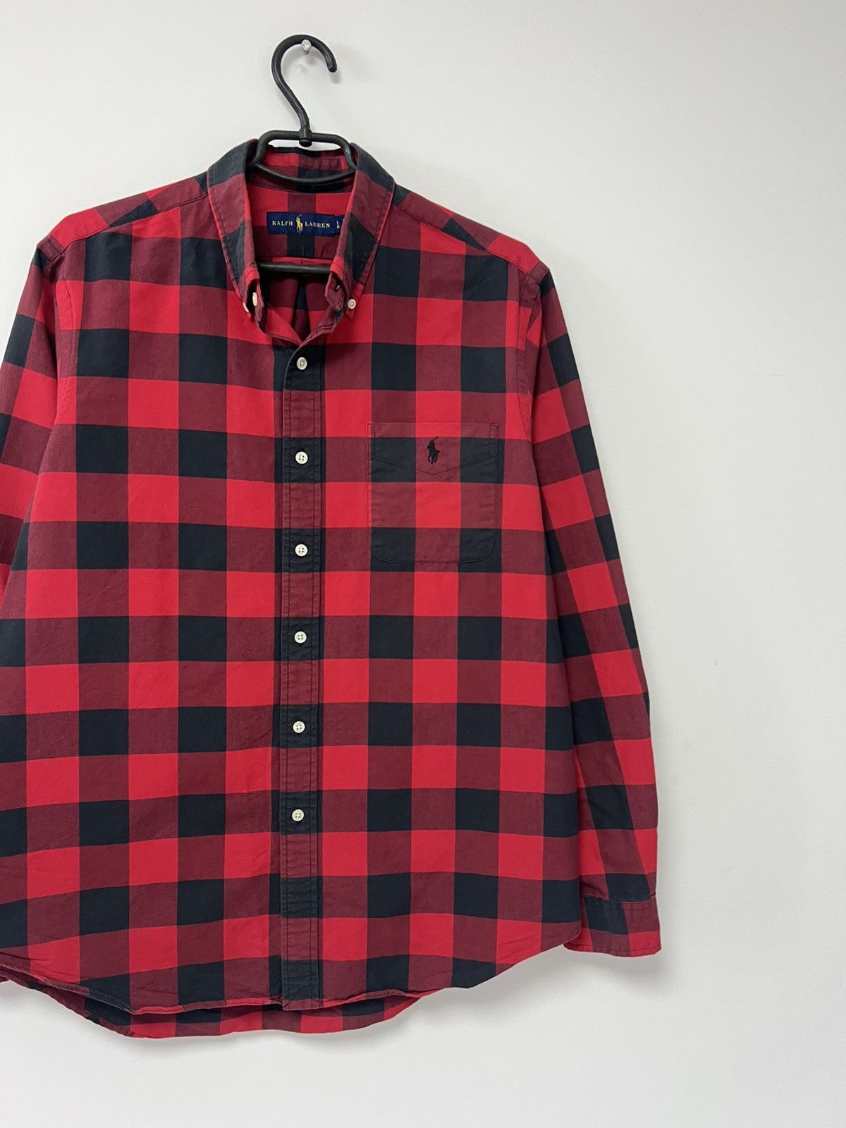 Polo Ralph Lauren × Vintage Vintage Polo Ralph Lauren Collared Button Down Shirt Cowboy Size US L / EU 52-54 / 3 - 7 Thumbnail