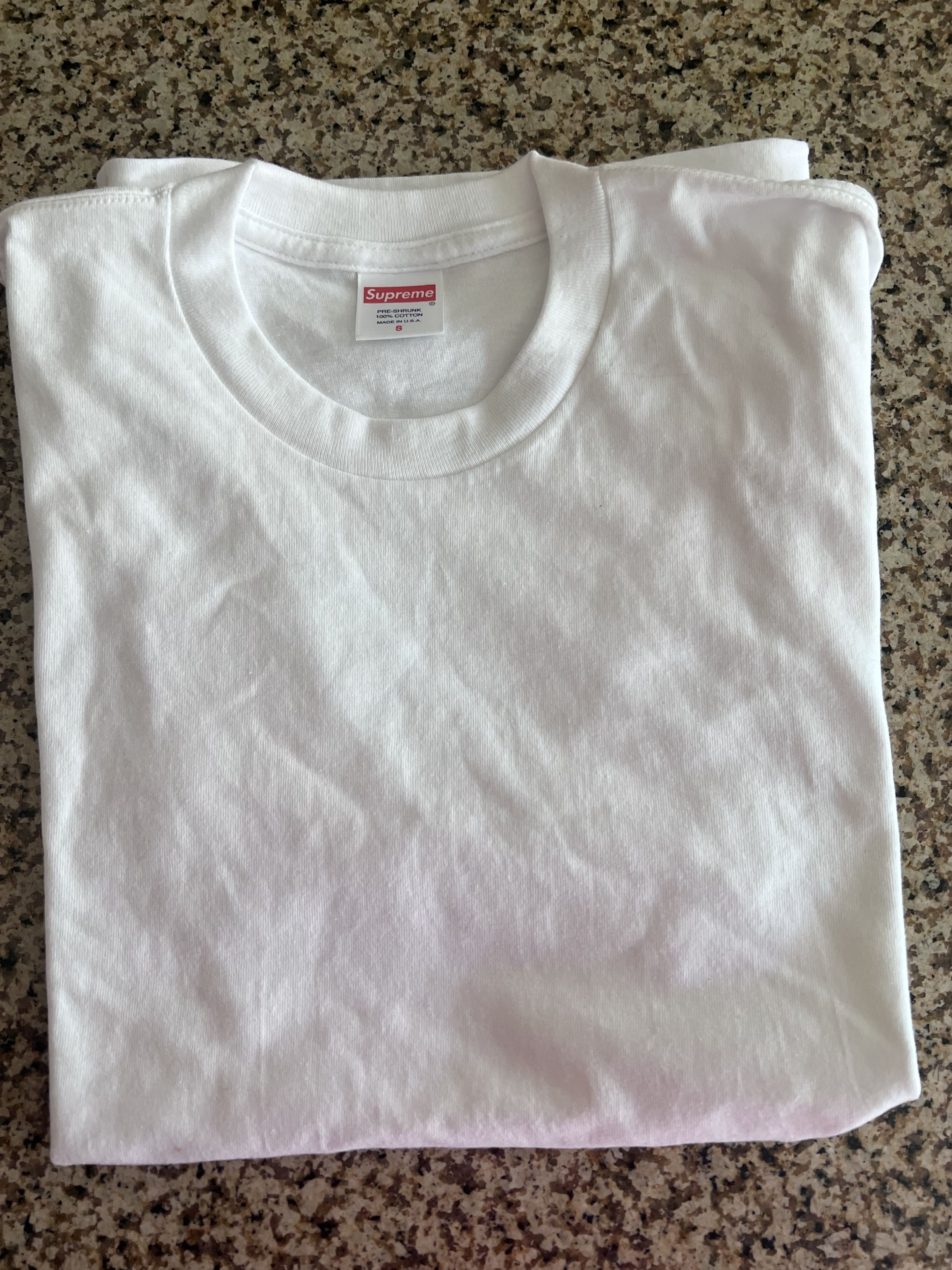 Supreme Supreme Blank White Size Small Size US S / EU 44-46 / 1 - 2 Thumbnail