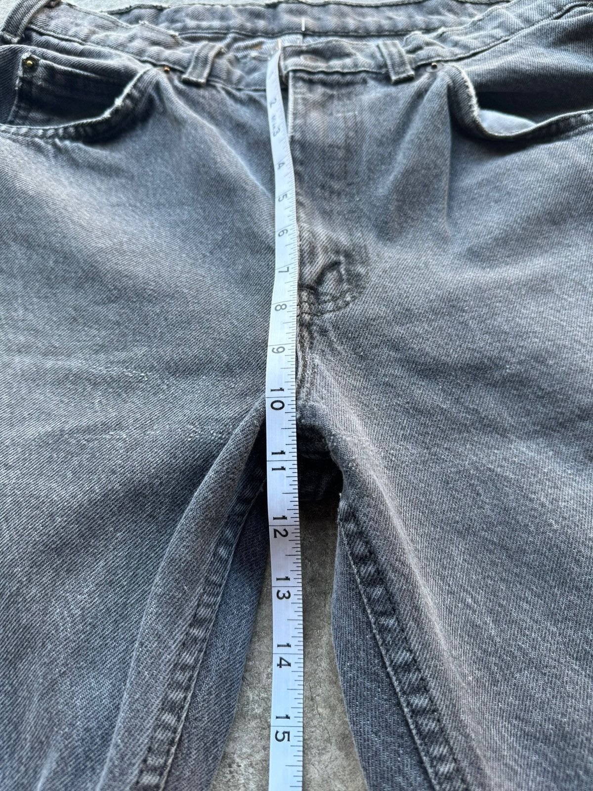 Levi's × Vintage Vintage Ripped 631 Levi Straight Fit Jeans Size US 33 - 12 Thumbnail