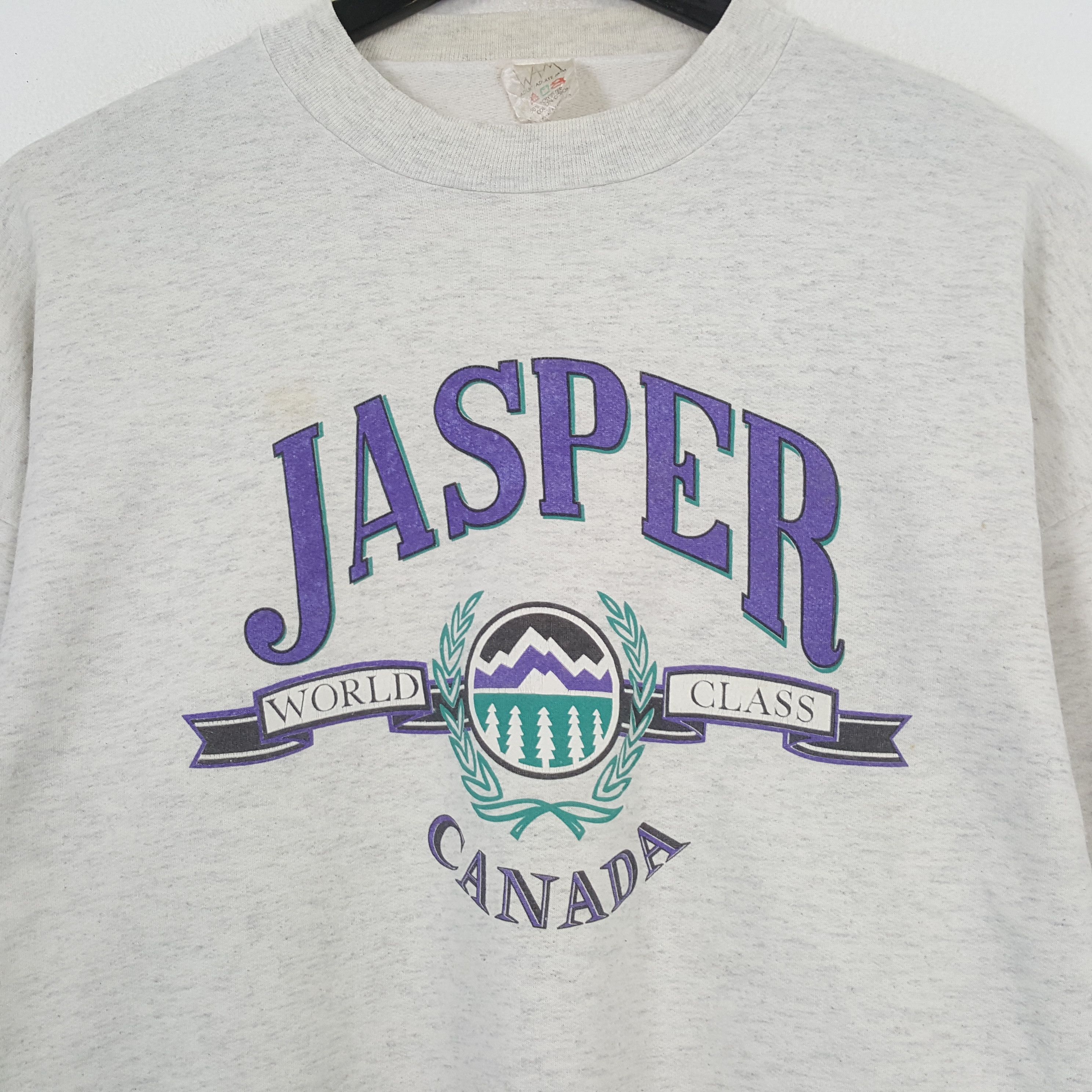 Vintage JASPER CANADA Vintage Sweatshirt C290N2 Size US XL / EU 56 / 4 - 2 Thumbnail