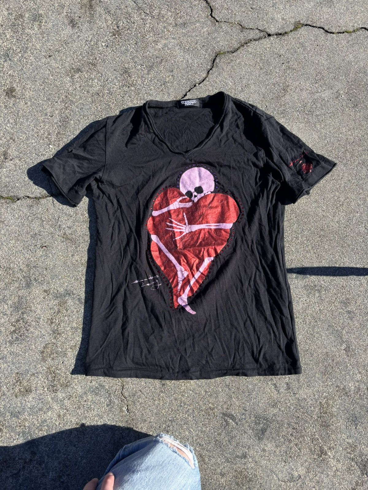 TORNADO MART skull t-shirt archive