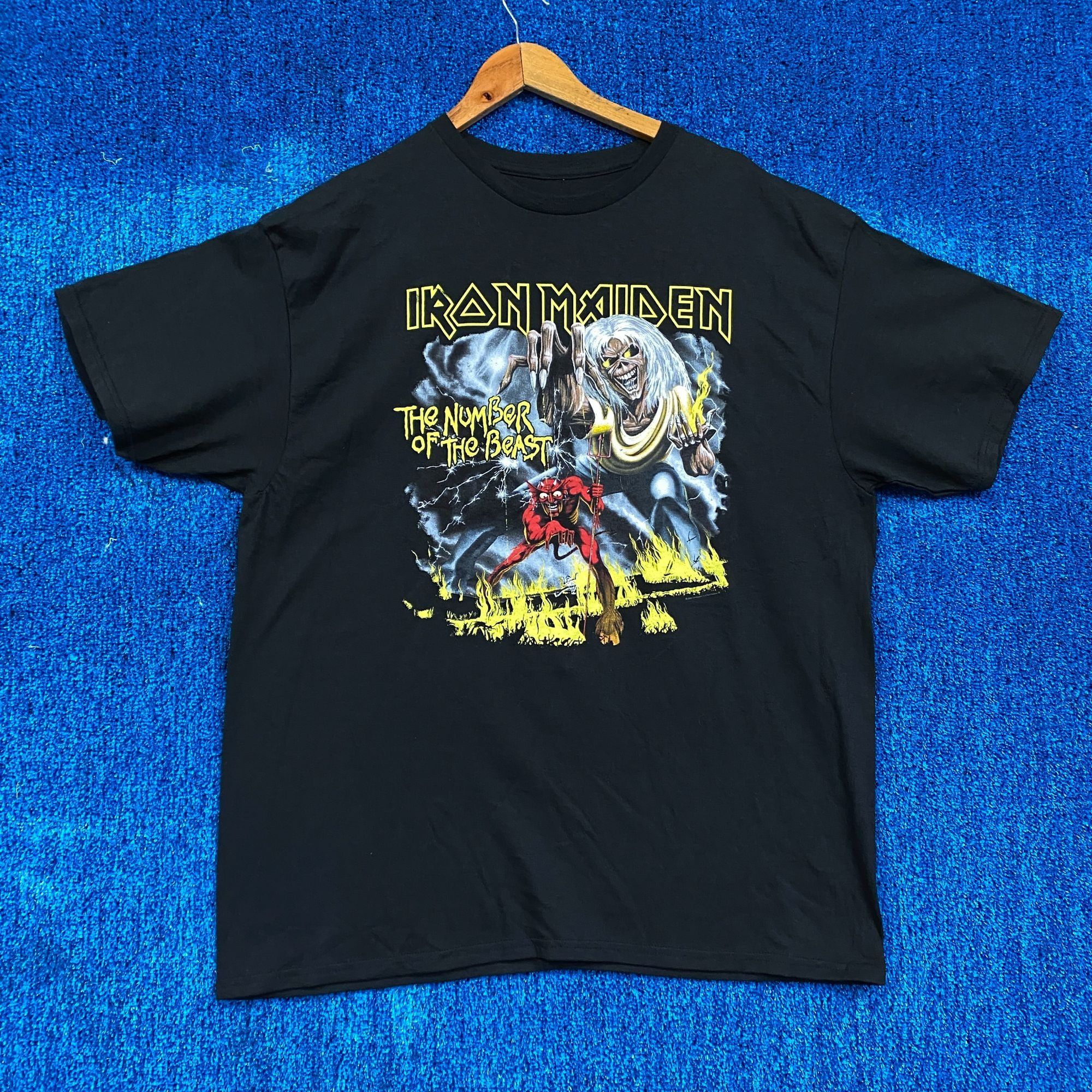 T-shirt Iron Maiden - Taille XL - 100% Coton - Noir - Neuf Sans étiquettes