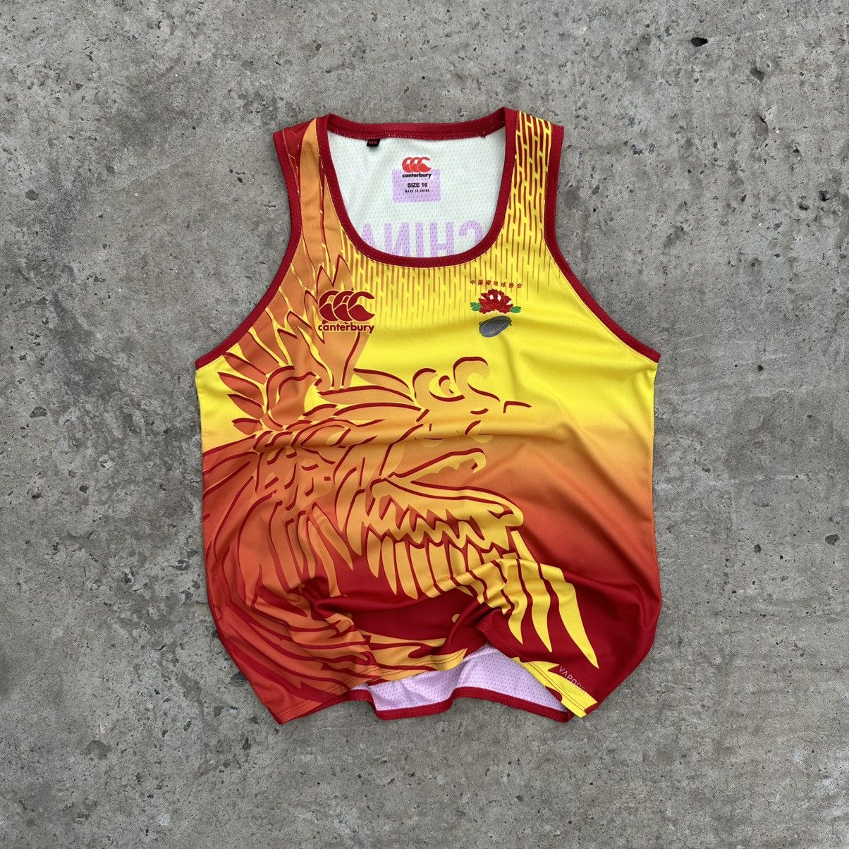 Canterbury of New Zealand Canterbury Of New Zealand Tank Top Rugby England Y2K 00s USA Size US M / EU 48-50 / 2 - 1 Thumbnail