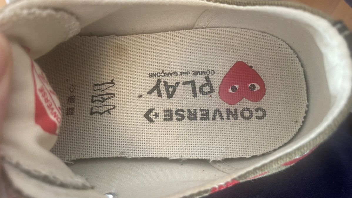 Comme des Garcons PLAY Comme des Garcon PLAY / Converse sneakers Size US 8.5 / EU 41-42 - 4 Thumbnail