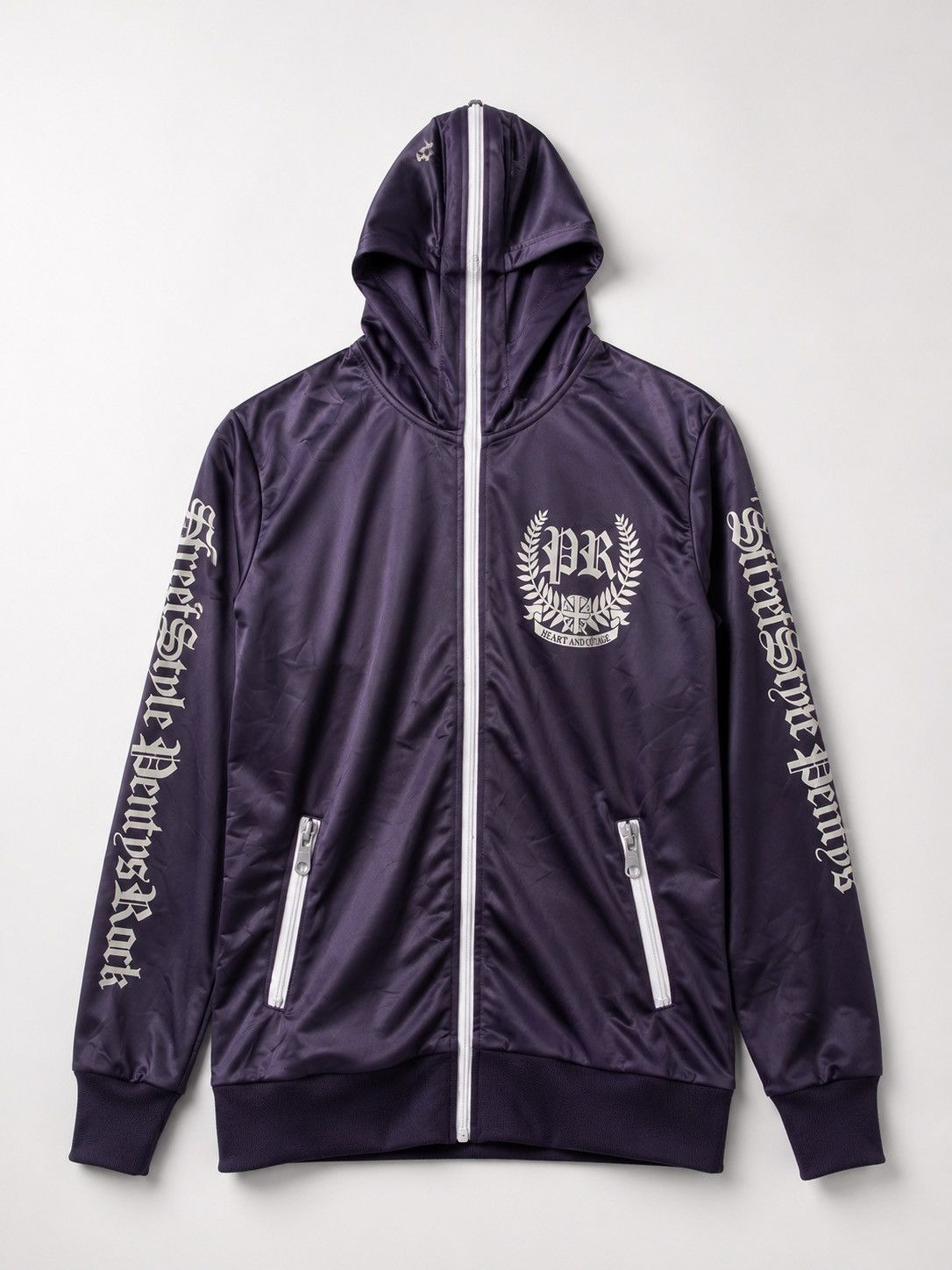 20471120 Dentys Rock Crazy Poem Gotchic Zip Jacket Hoodie Size US M / EU 48-50 / 2 - 1 Thumbnail