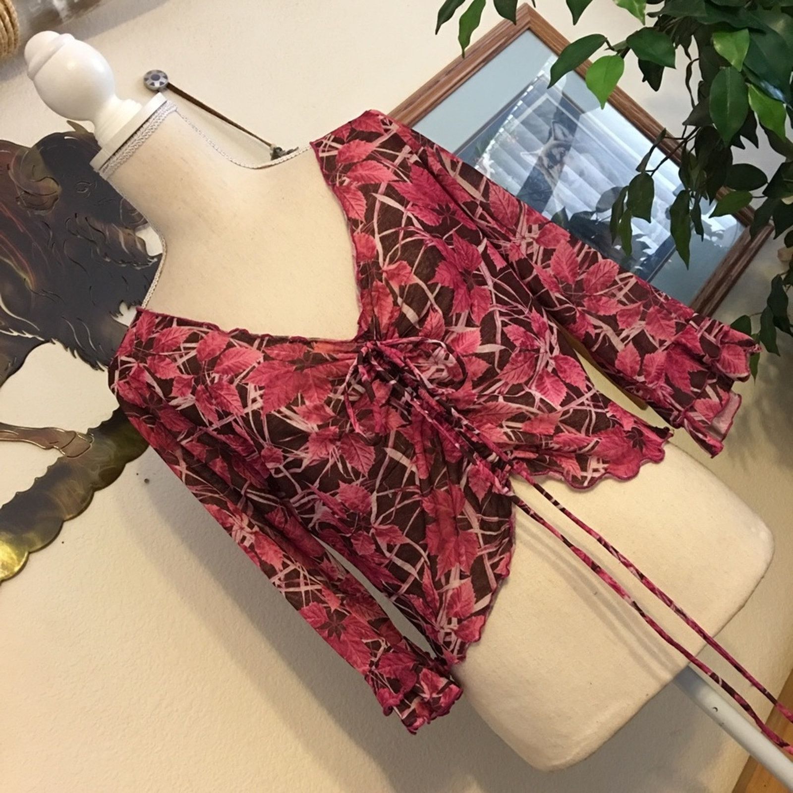 Forever 21 Forever 21 lightweight stretchy top Size L / US 10 / IT 46 - 2 Thumbnail
