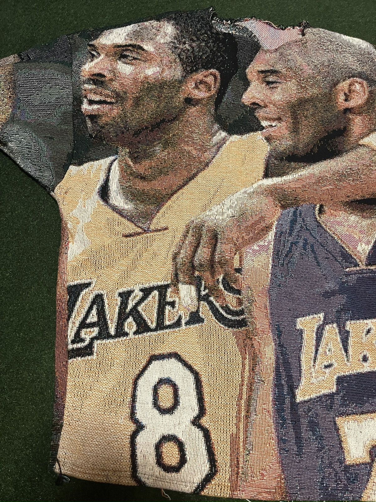 Other Kobe Bryant Lakers Custom Tapestry Knit Sweatshirt XL NBA Size US XL / EU 56 / 4 - 4 Thumbnail