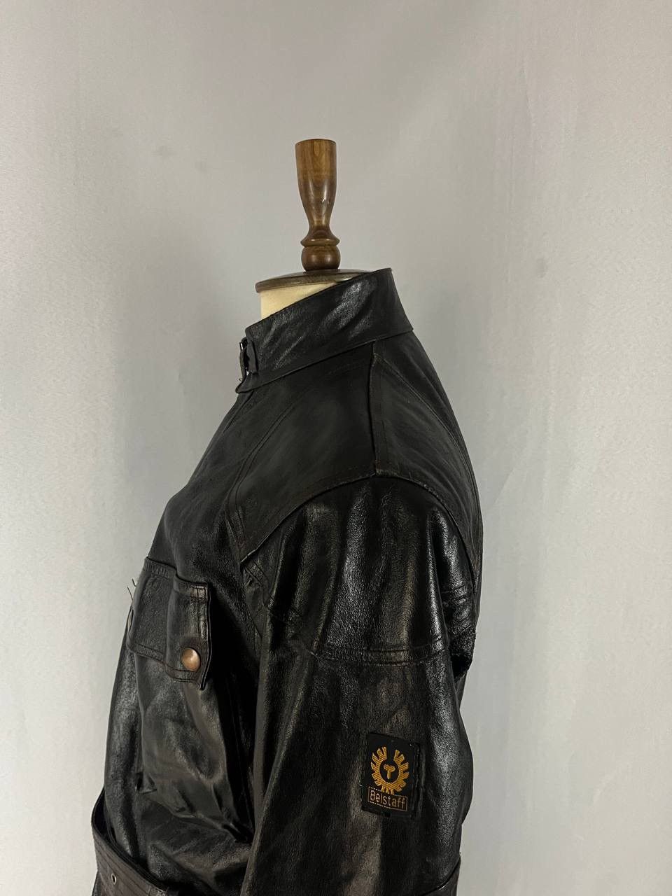 Belstaff Belstaff Leather Moto Jacket Multi Pocket Black Size US L / EU 52-54 / 3 - 7 Thumbnail