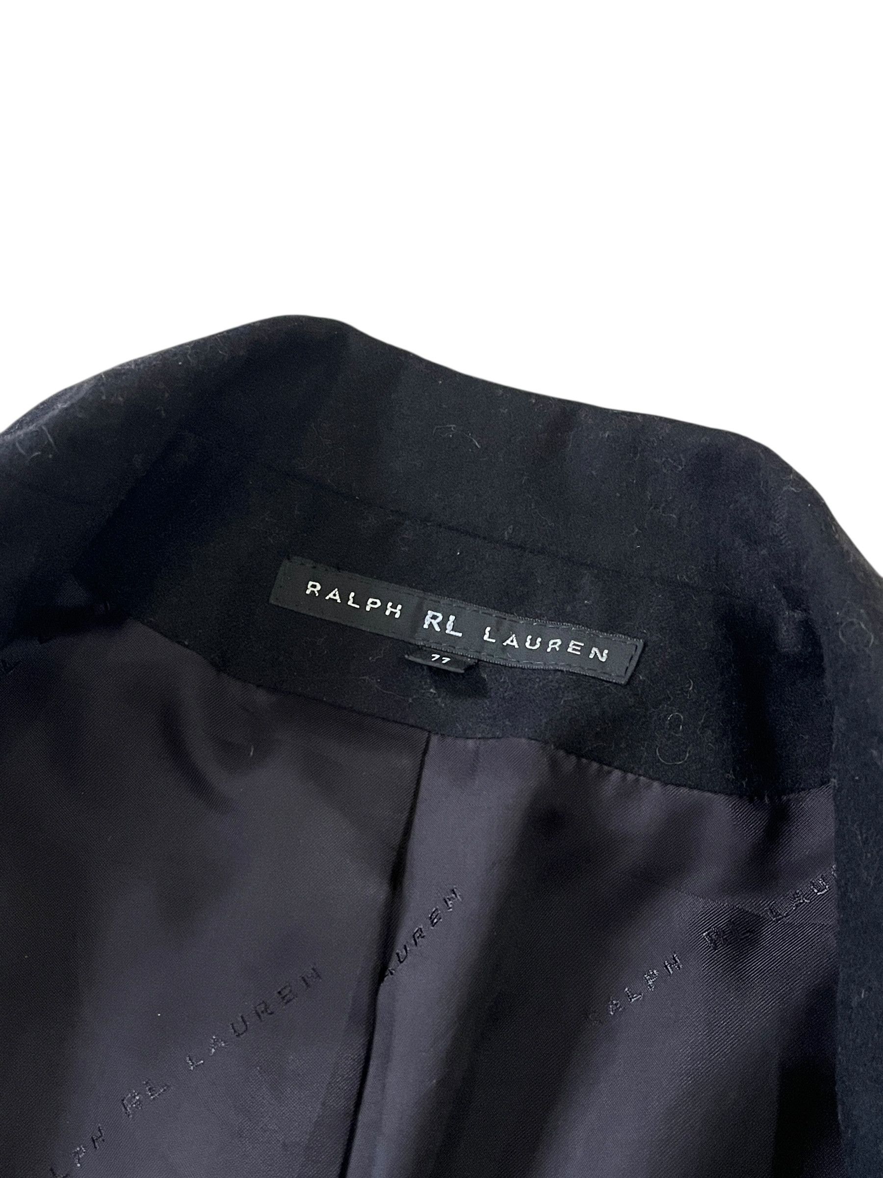 Ralph Lauren Ralph Lauren RL Black Wool Blazer Size M / US 6-8 / IT 42-44 - 9 Thumbnail