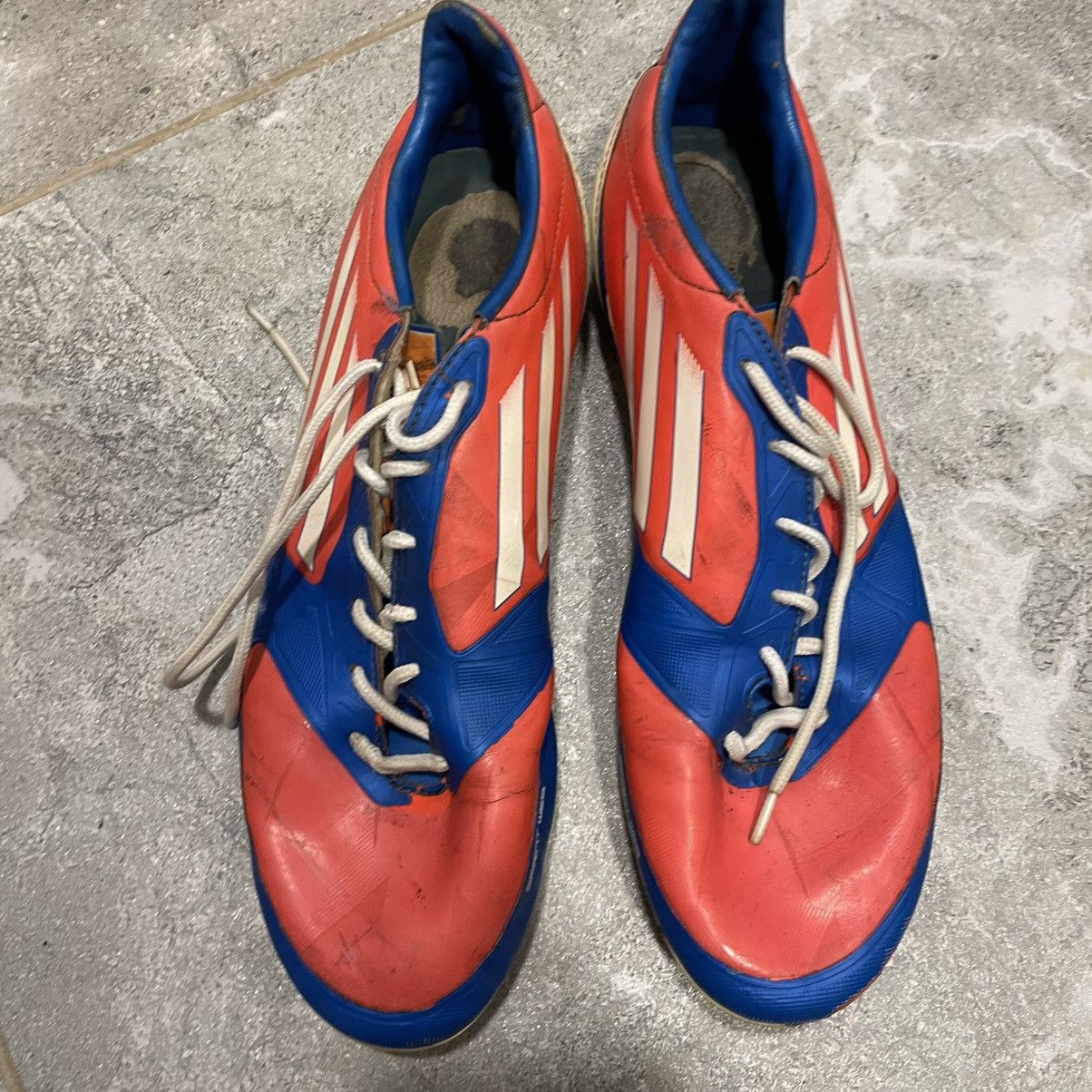 Adidas Vintage Soccer Boots Adidas f50 sprint web Predator shoes pr Size US 9.5 / EU 42-43 - 6 Thumbnail
