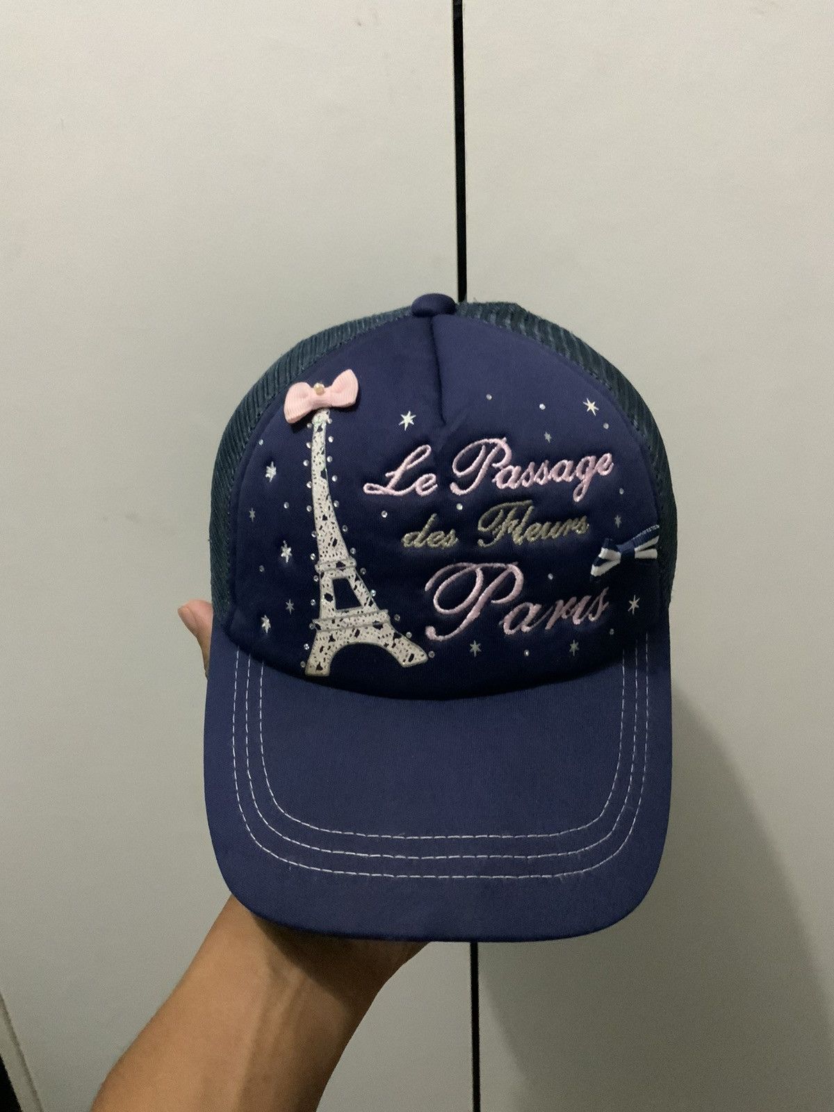 Japanese Brand Le Passenge des Fleurs Trucker Hat Cap Size ONE SIZE - 1 Thumbnail