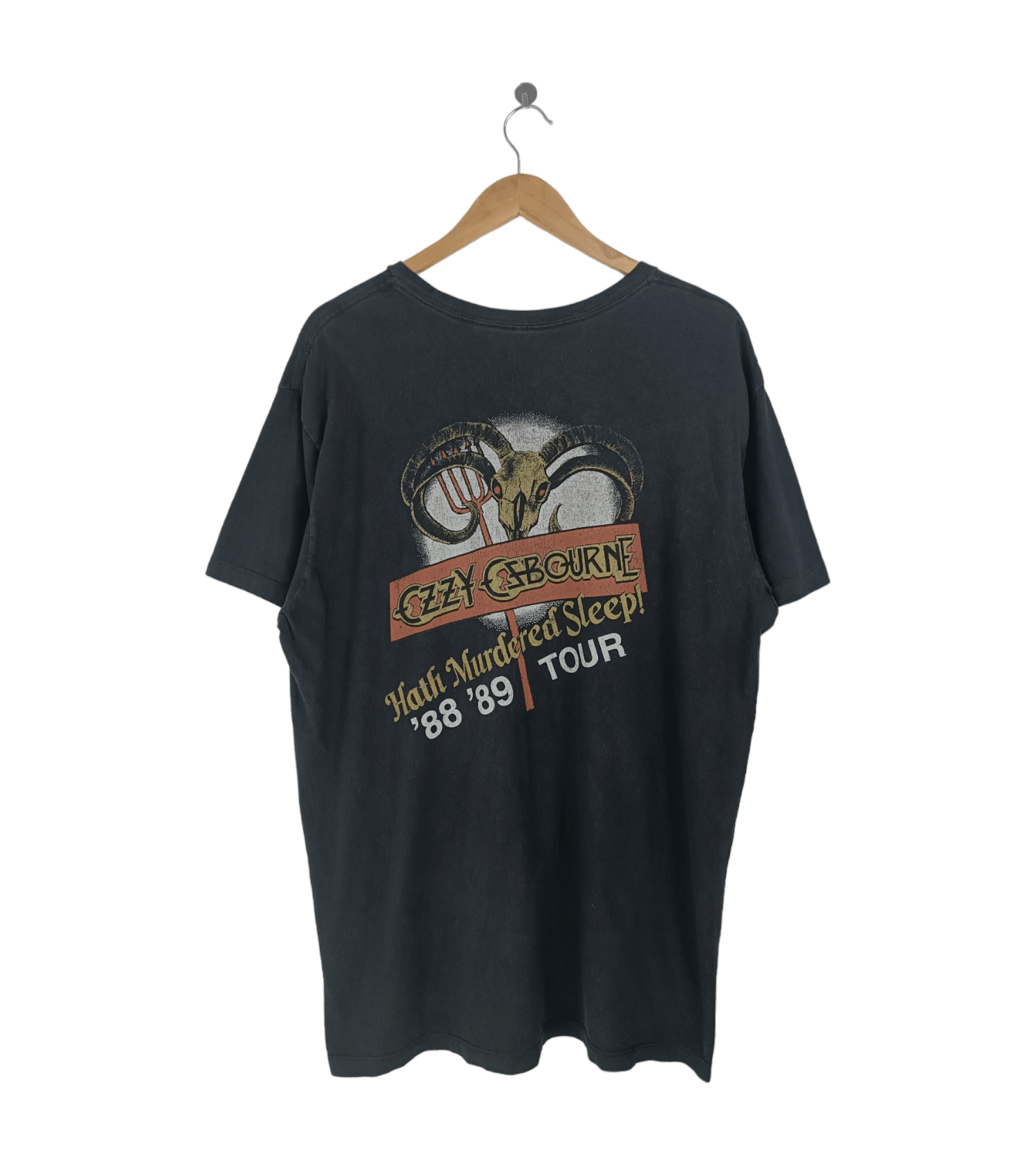 Vintage VINTAGE OZZY OSBOURNE BLACK SABBATH FADED TEE KISS DIO Size US XL / EU 56 / 4 - 2 Thumbnail