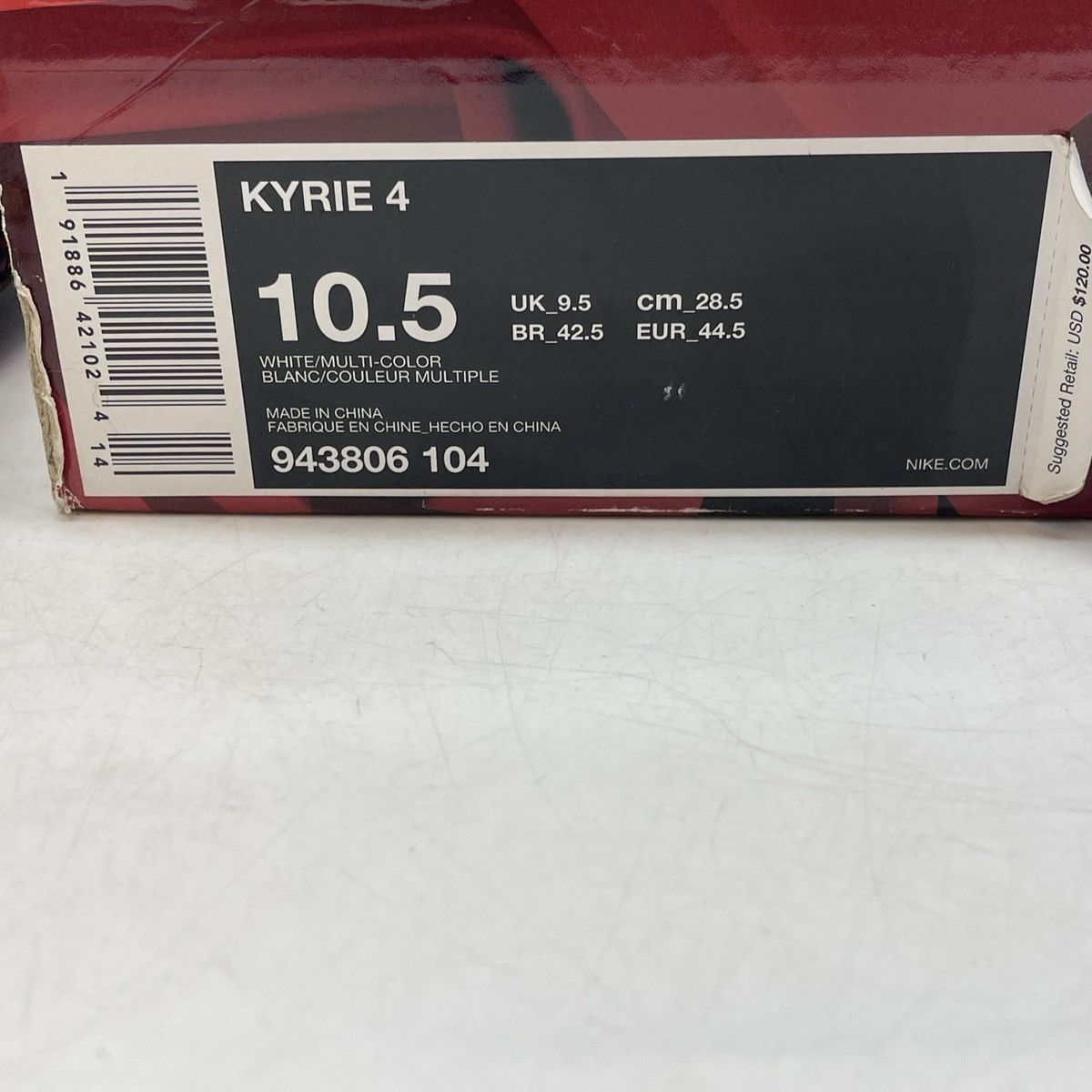 Nike Kyrie 4 ncaa tournament Size US 10.5 / EU 43-44 - 9 Thumbnail
