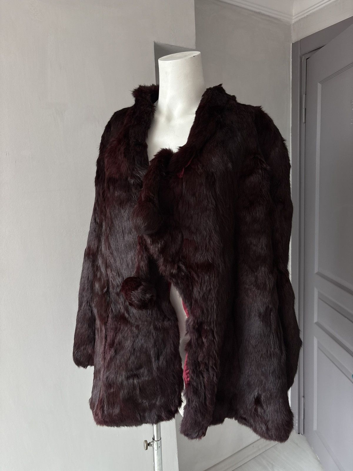 Vintage Betty Barclay fur coat Size L / US 10 / IT 46 - 9 Thumbnail