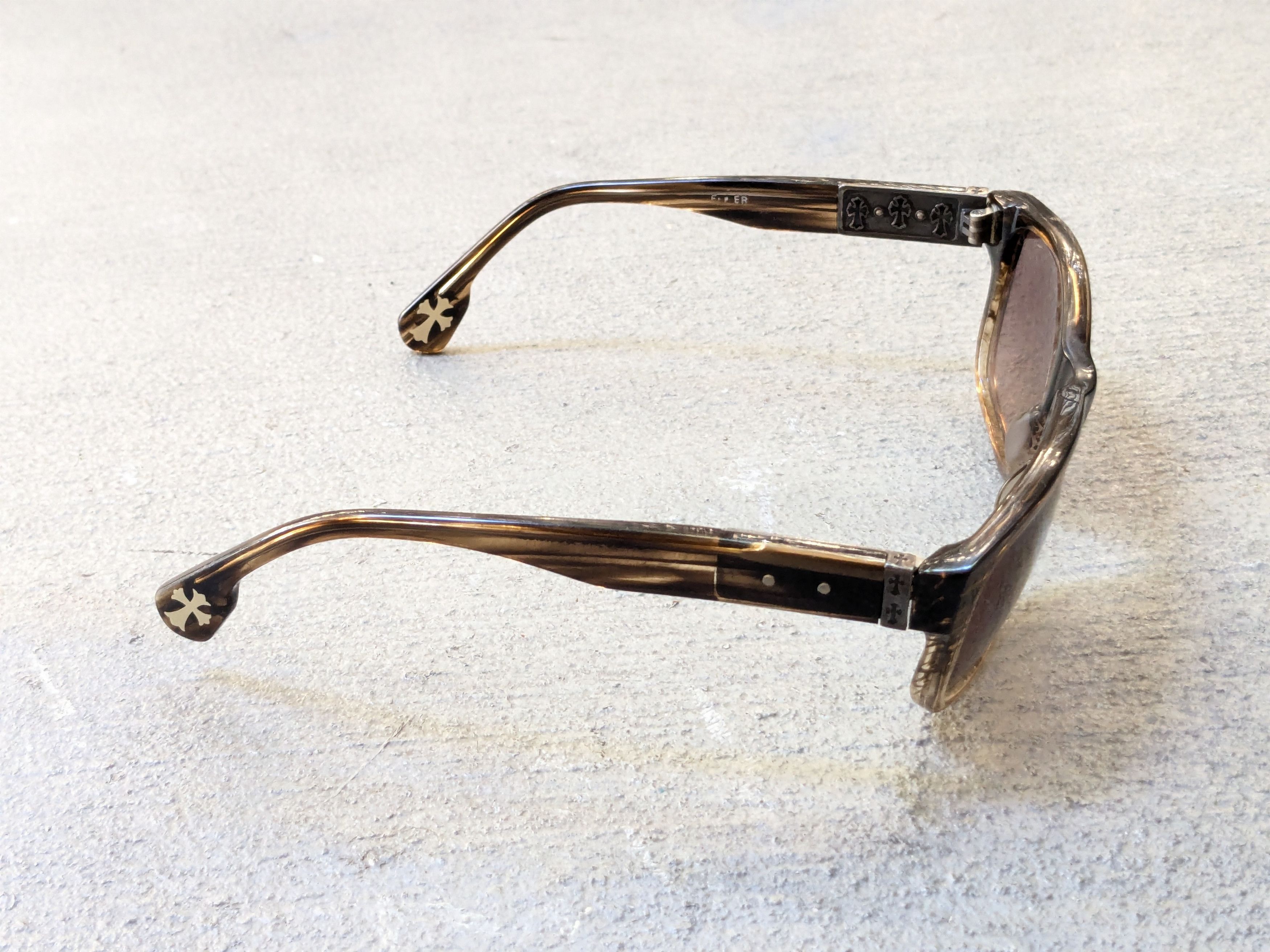 Chrome Hearts Chrome Hearts Sunglasses Brown Gradient Square Sterling Size ONE SIZE - 4 Thumbnail