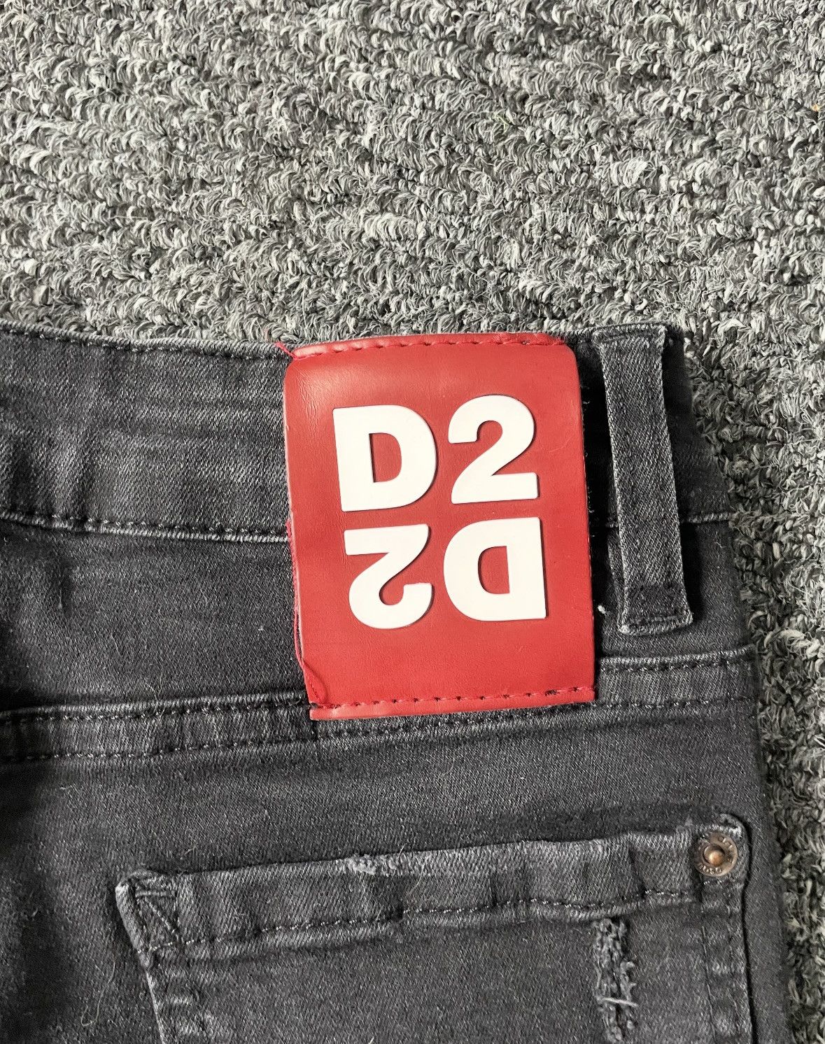 Dsquared2 Dsquared2 x OVO Owl Patch Skinny Jeans - Size IT38 Size 26" / US 2 / IT 38 - 6 Thumbnail