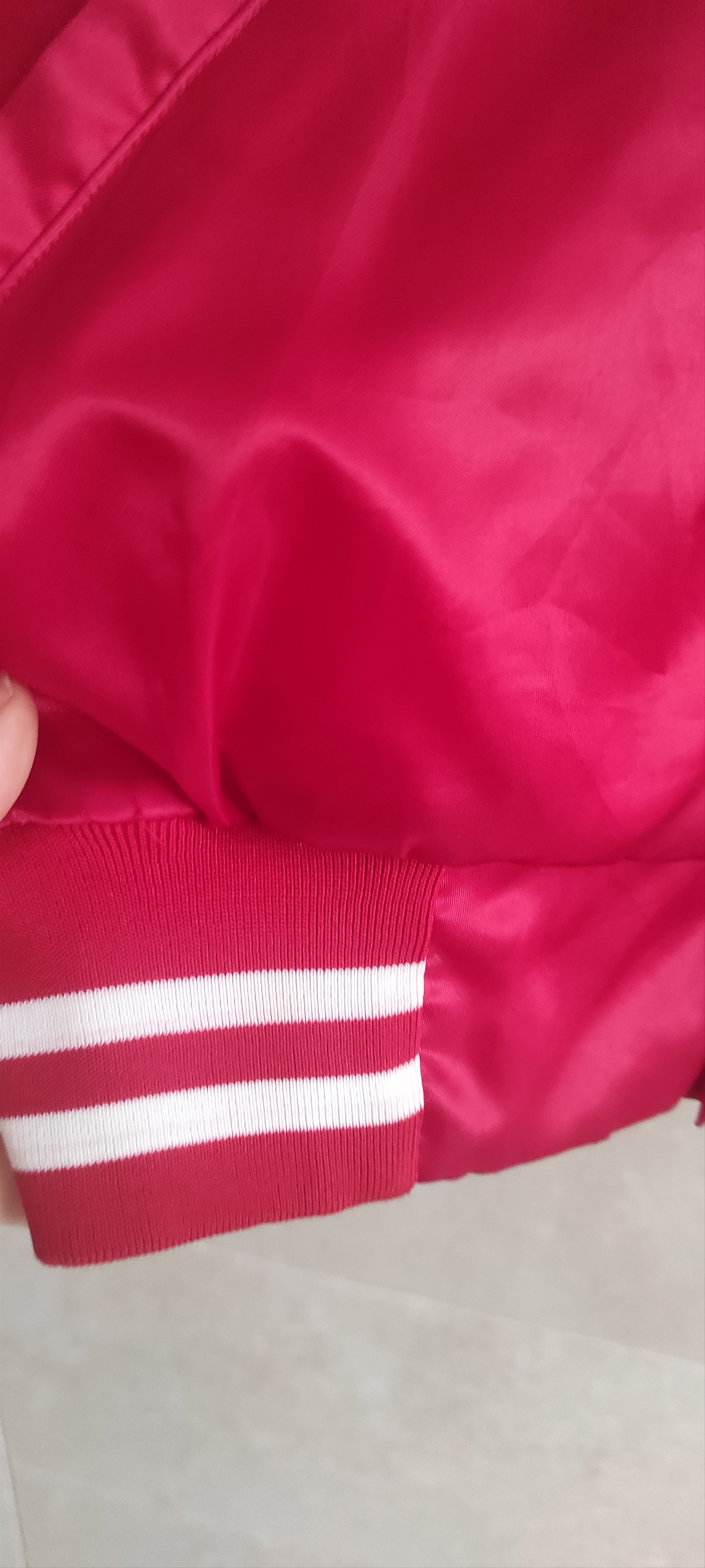Majestic Majestic Athletic 80s Authentic Bomber Satin Jacket Made USA Size US L / EU 52-54 / 3 - 3 Thumbnail