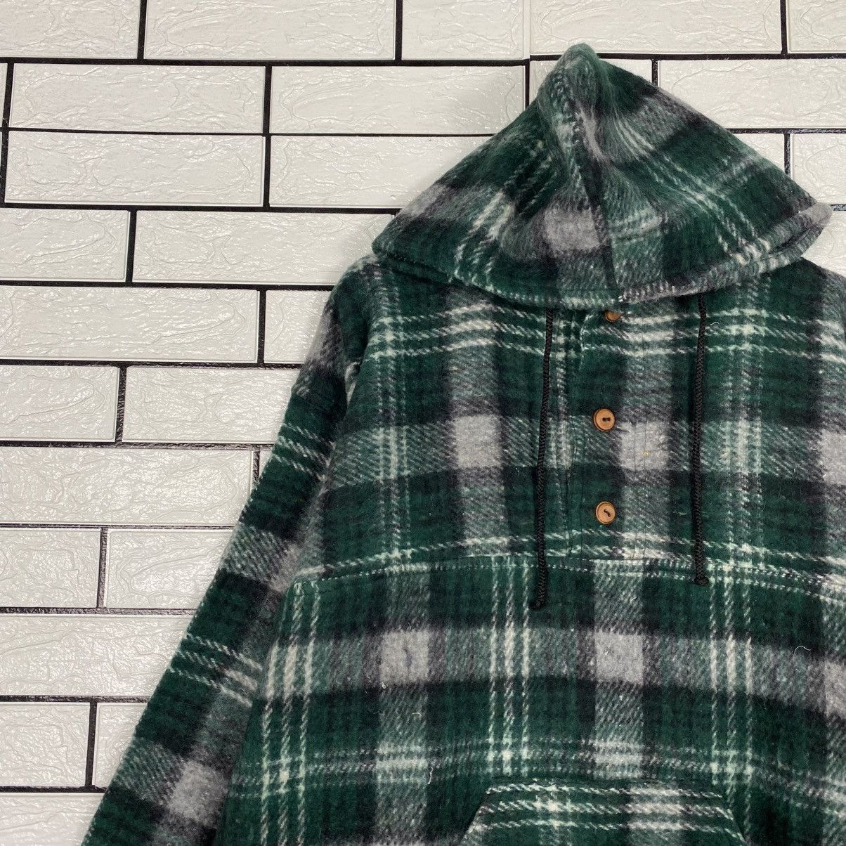 Japanese Brand Vintage Anorak Jacket Wool Tartan Unbranded Issey Miyake Size US XL / EU 56 / 4 - 8 Thumbnail