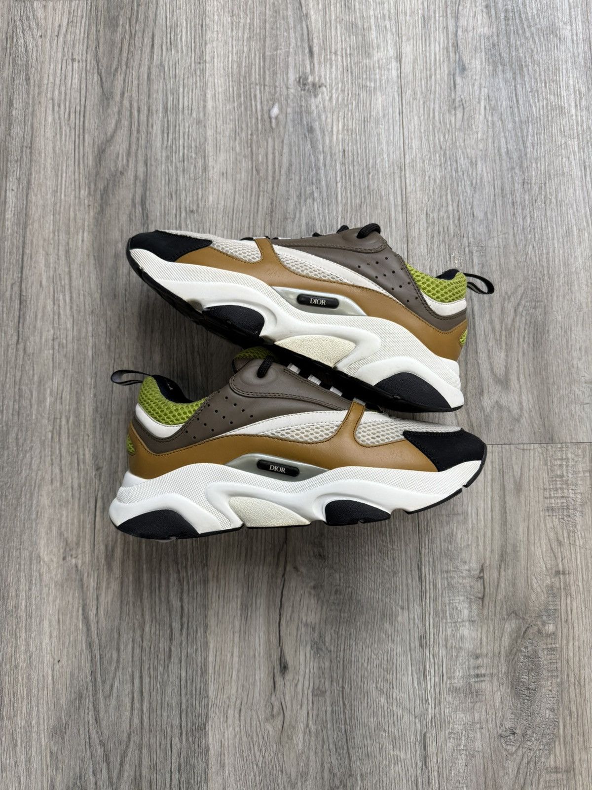 Dior Dior B22 - Green/Brown/White Size US 8 / EU 41 - 2 Thumbnail
