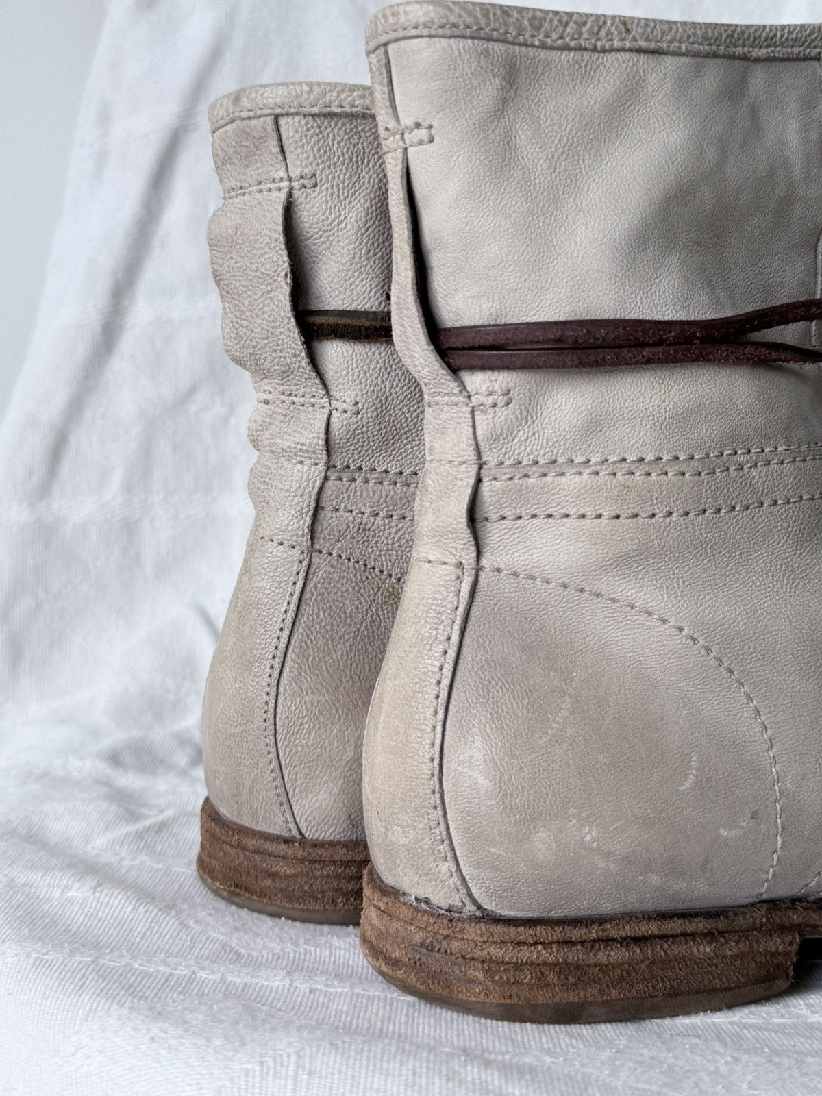 A.S.98 A.S. 98 Guidi Style Avant Garde Distressed Leather Boots Size US 7 / EU 40 - 3 Thumbnail