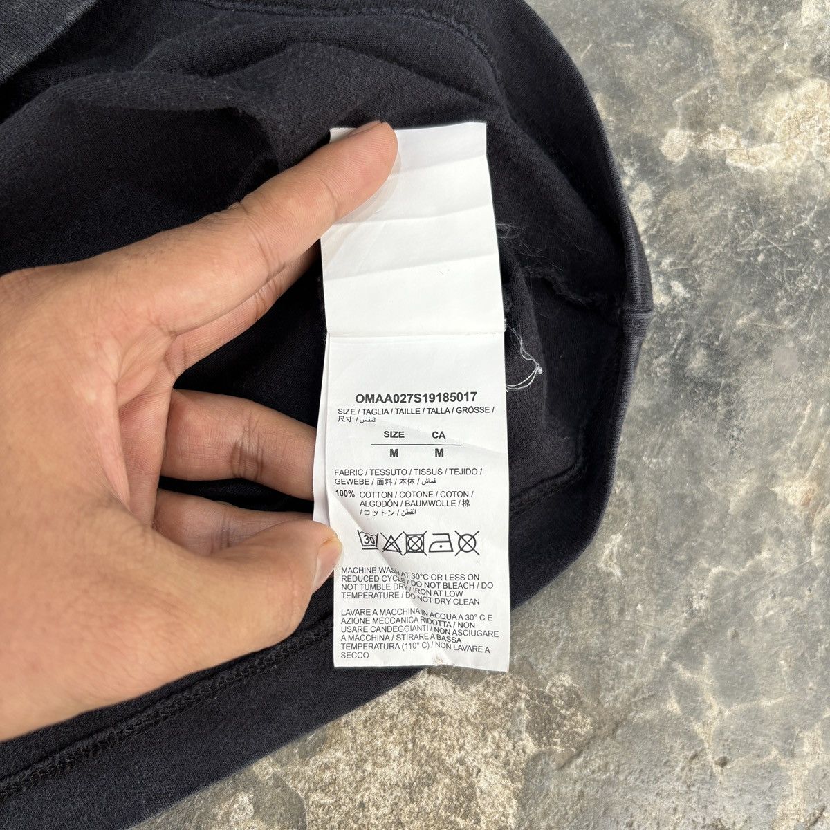 Off-White Off-white diagonal skull logo tee Size US M / EU 48-50 / 2 - 10 Thumbnail