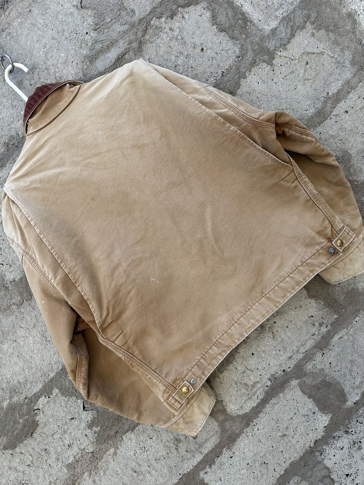 Carhartt × Vintage Vintage 90s Carhartt J001 BRN Detroit Jacket – Made in USA Size US XL / EU 56 / 4 - 9 Thumbnail