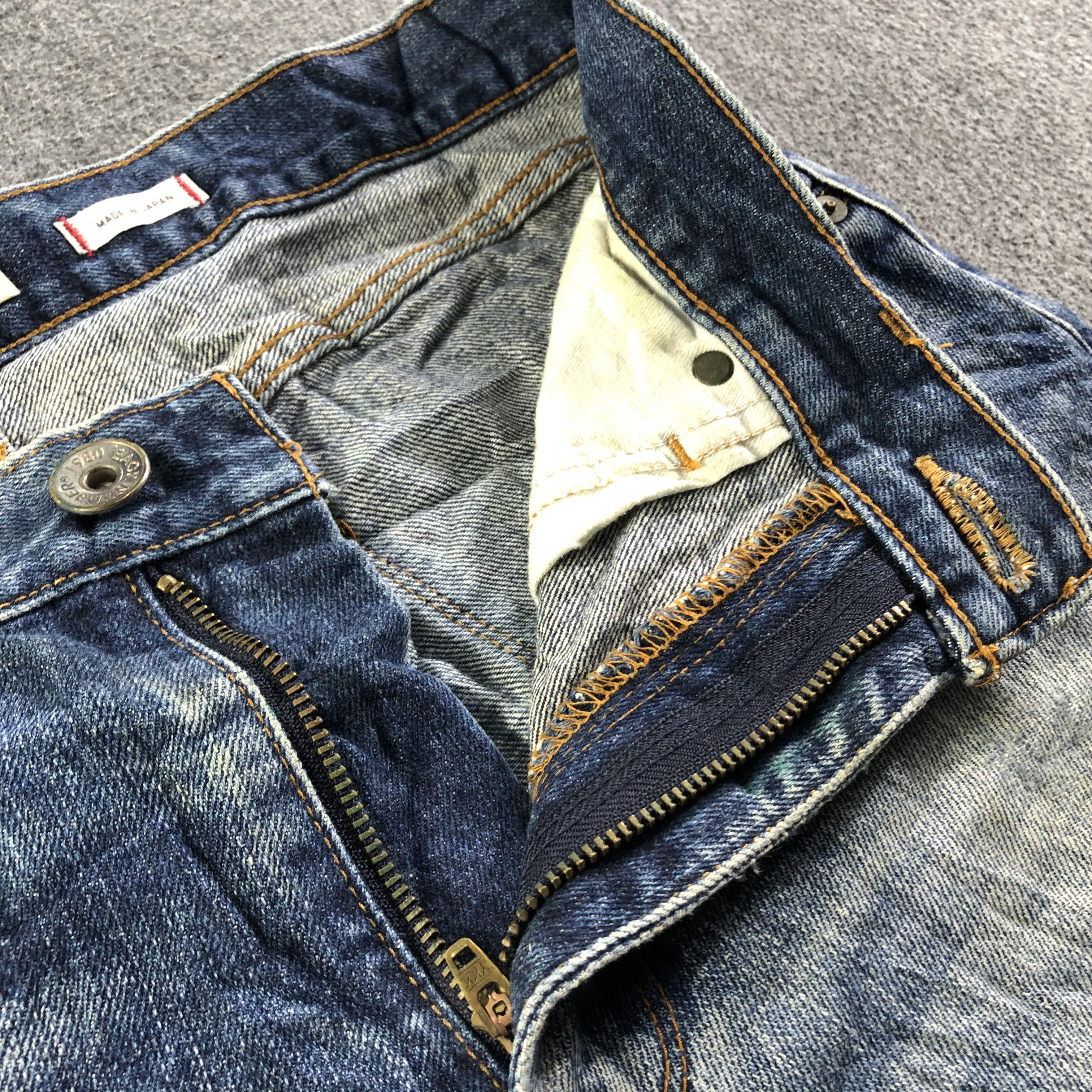 Japanese Brand Vintage Back Number Jeans-J3631 Size US 32 / EU 48 - 9 Thumbnail