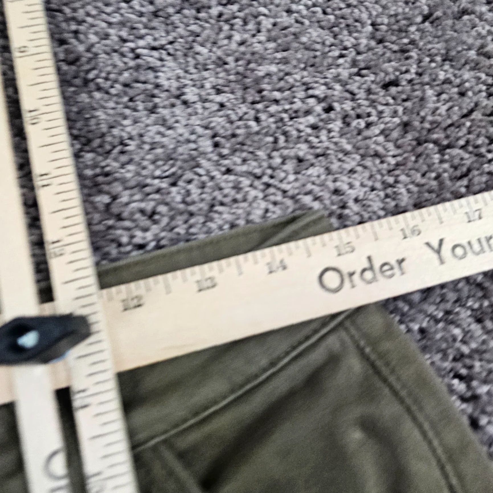 Vintage VIGOSS Cargo Pants Mens 30 Green Straight Leg Utility Stretch Outdoor Work Size US 30 / EU 46 - 4 Thumbnail