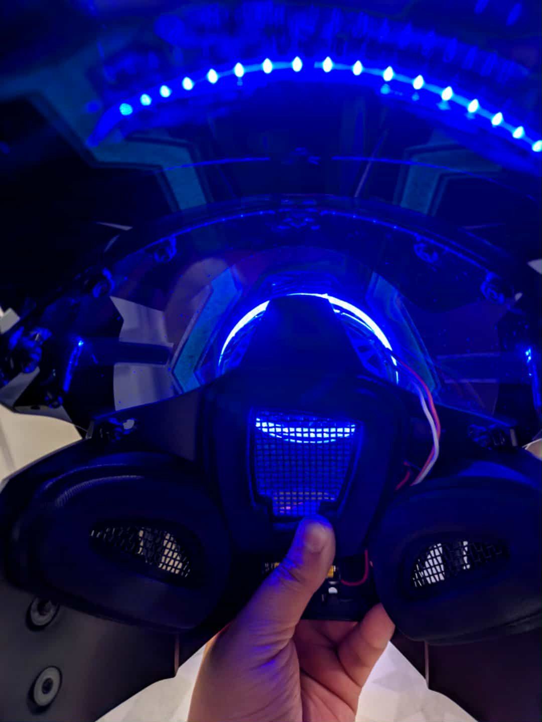 Other Cyberpunk / Rave / Techwear LED Helmet | Mask & Balaclava Size ONE SIZE - 5 Thumbnail