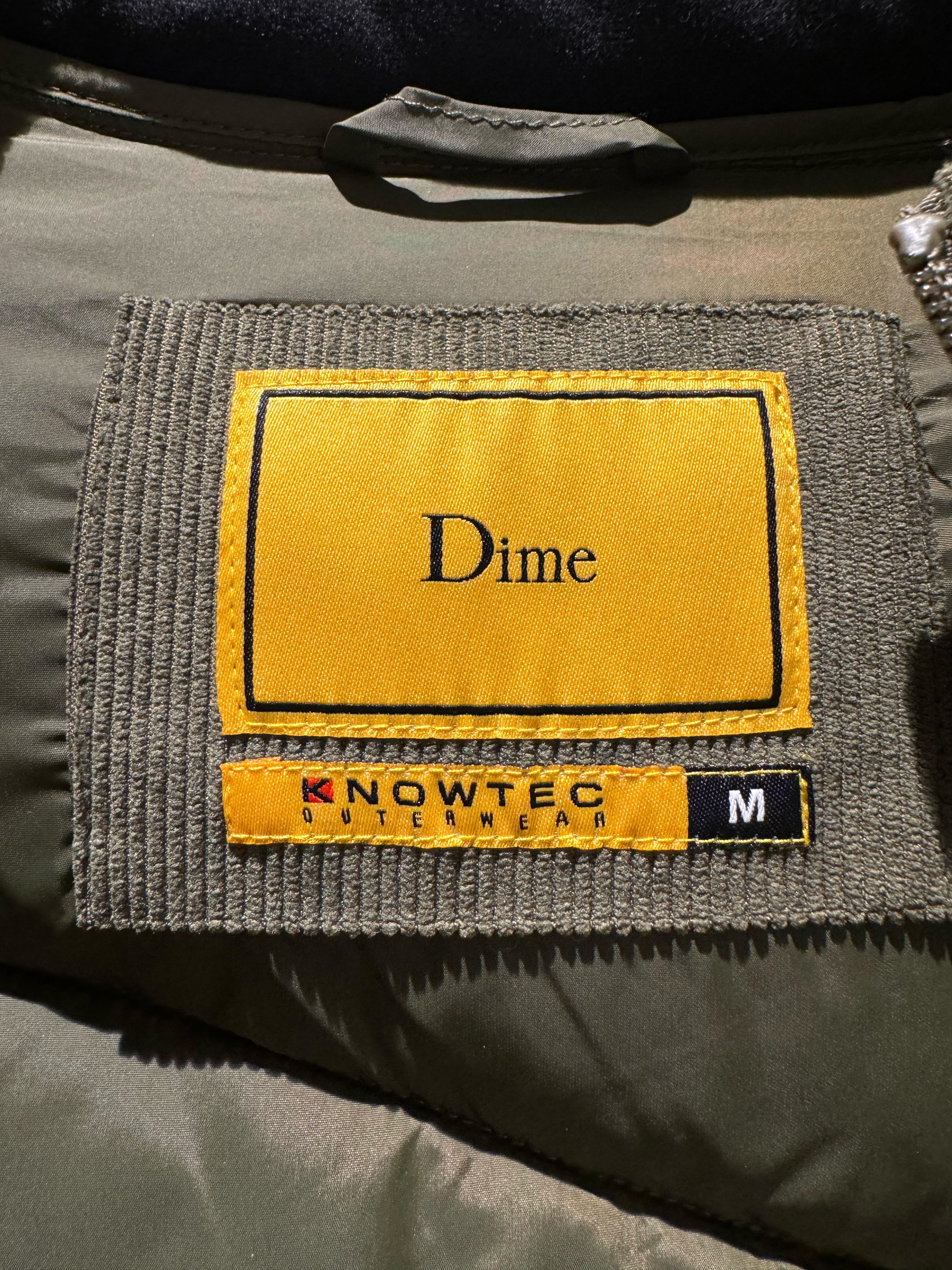 Dime Dime Corduroy Wave Puffer Jacket | Grailed