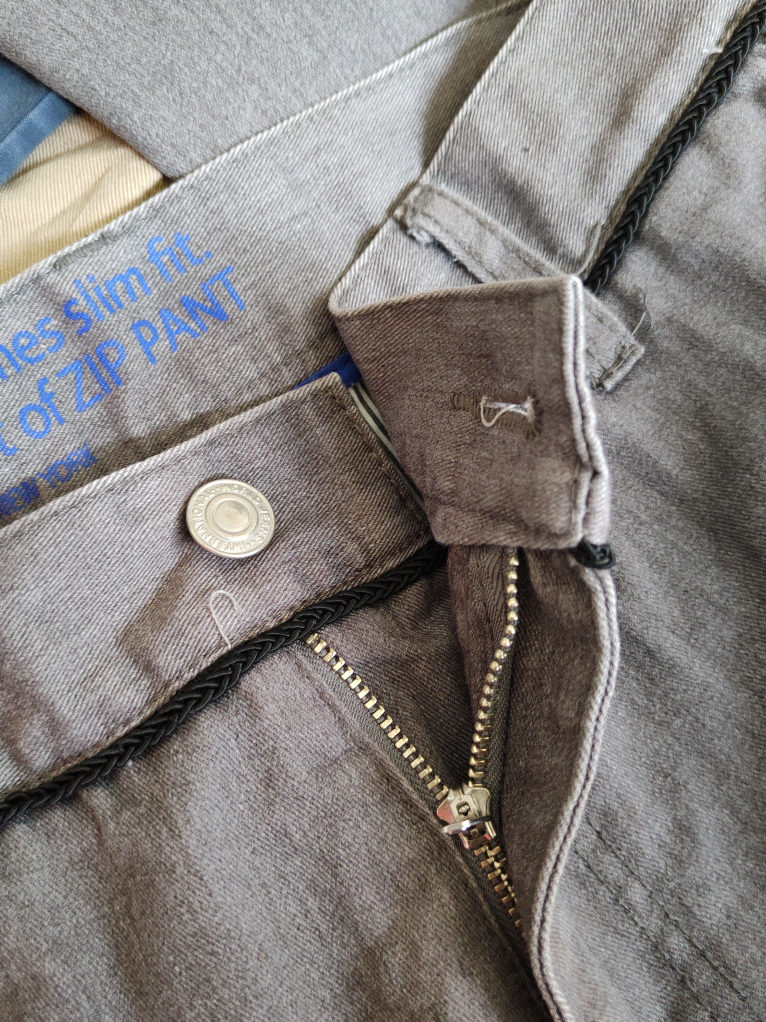 Japanese Brand × Vintage Walter & Barnes-Confirm Gray faded Casual Pants #S1462 Size 31" - 12 Thumbnail