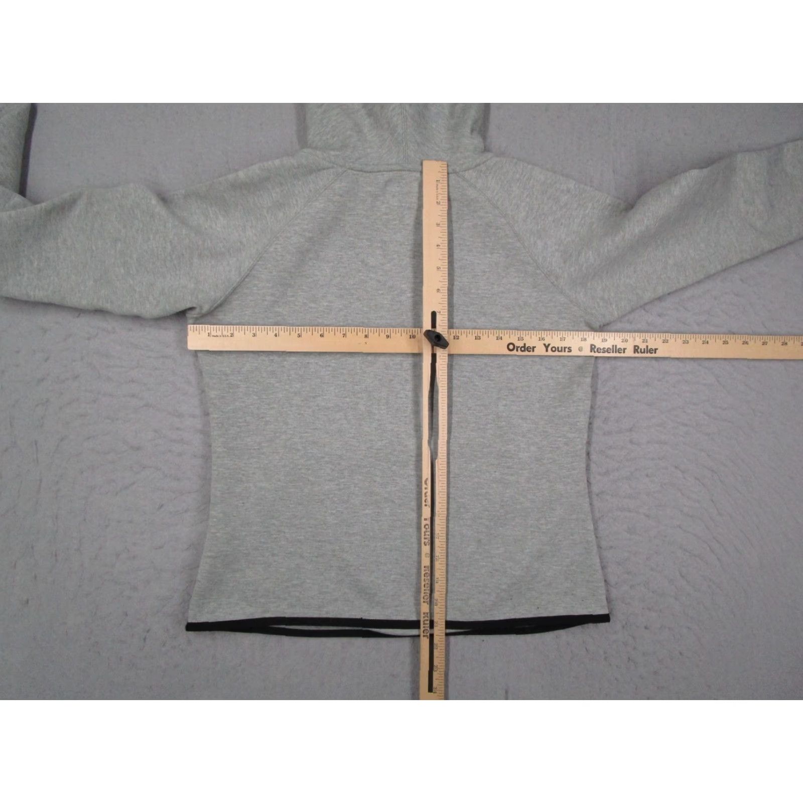Nike Nike Hoodie Womens Small Gray Tech Fleece Cowl Neck Zip Pockets 559824-063 Size S / US 4 / IT 40 - 6 Thumbnail