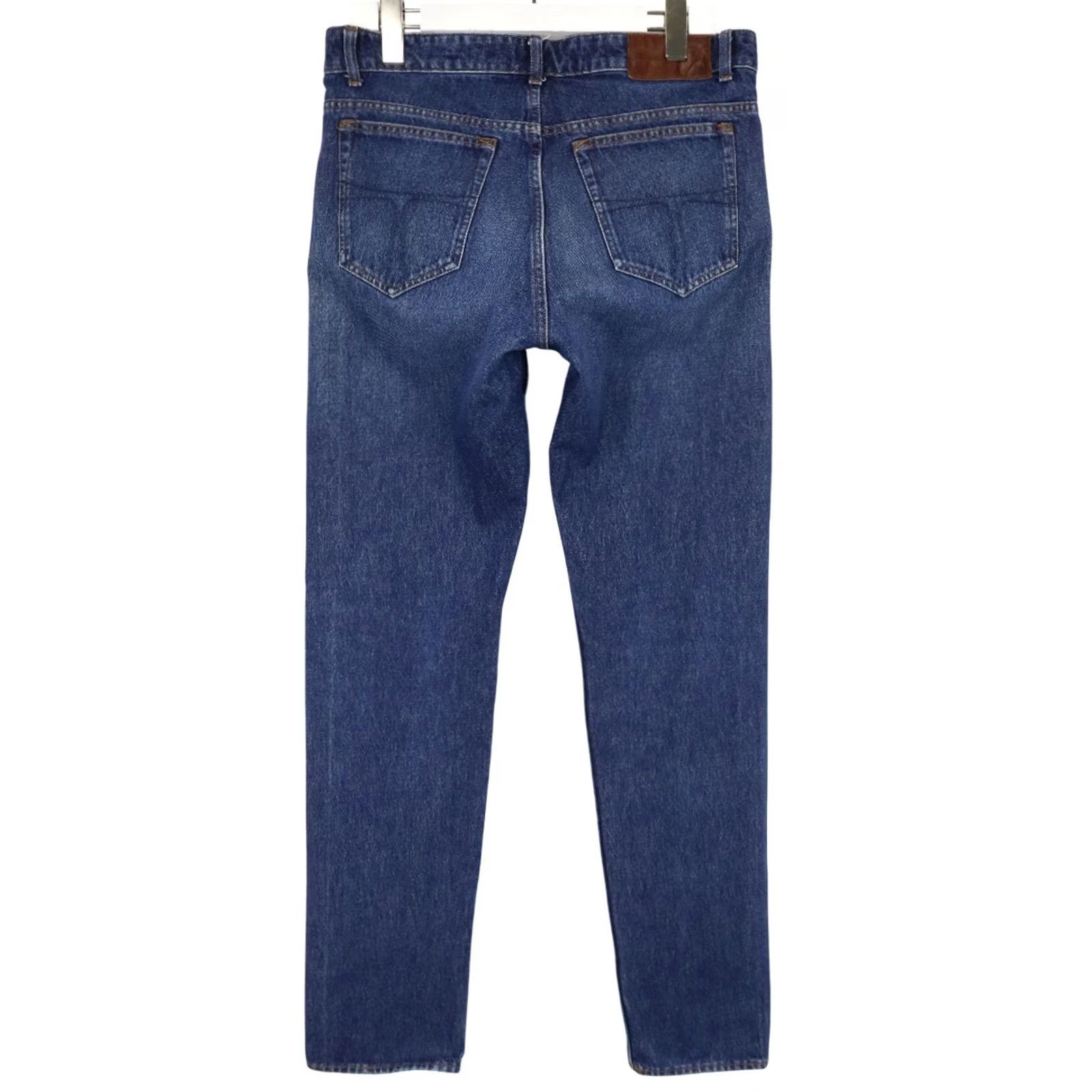 Tiger of Sweden TIGER OF SWEDEN Jeans Straight Men W32/L34 Blue Denim Whiskers Faded Zip Fly Size US 32 / EU 48 - 2 Thumbnail