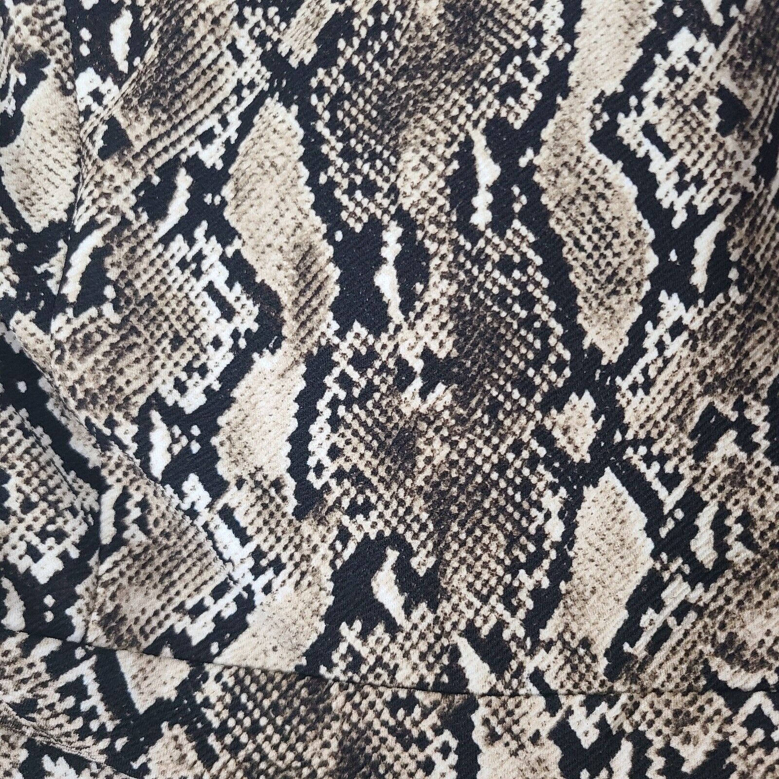 Vintage Thalia & Sodi Size XL top Snake Skin print sleeves Women's T Size XL / US 12-14 / IT 48-50 - 2 Thumbnail
