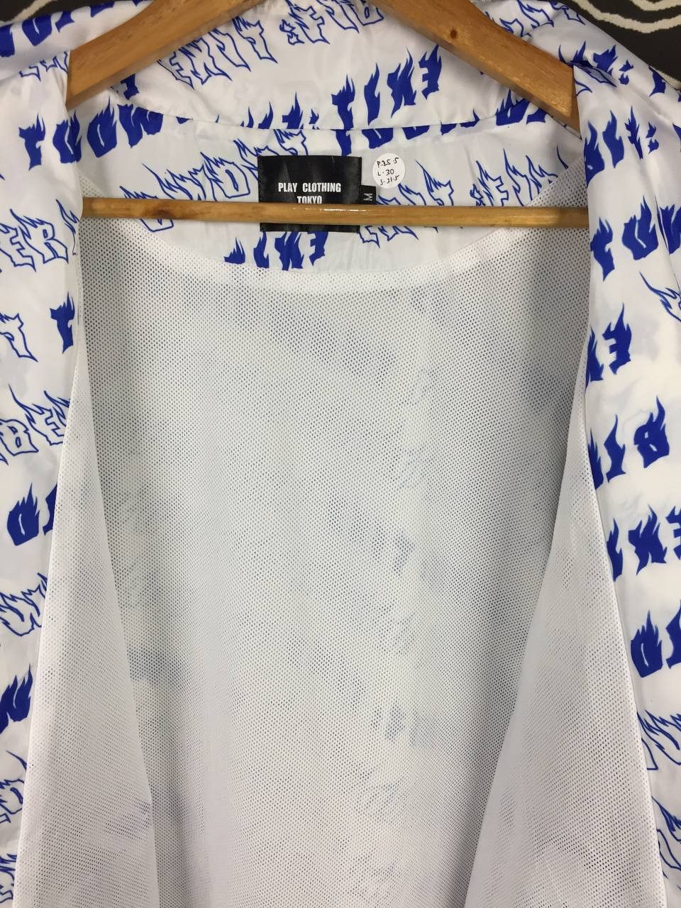 Japanese Brand PLAY CLOTHING TOKYO All Over Print Windbreaker Jacket Size M Size US M / EU 48-50 / 2 - 7 Thumbnail