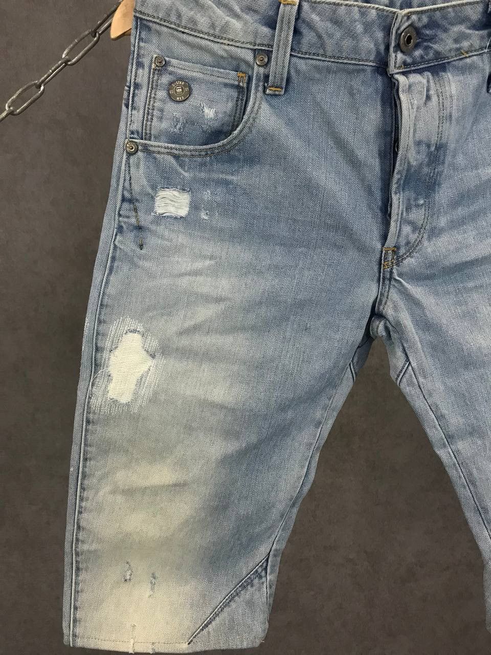 G-Star G Star Raw distressed denim shorts Size US 28 / EU 44 - 3 Thumbnail