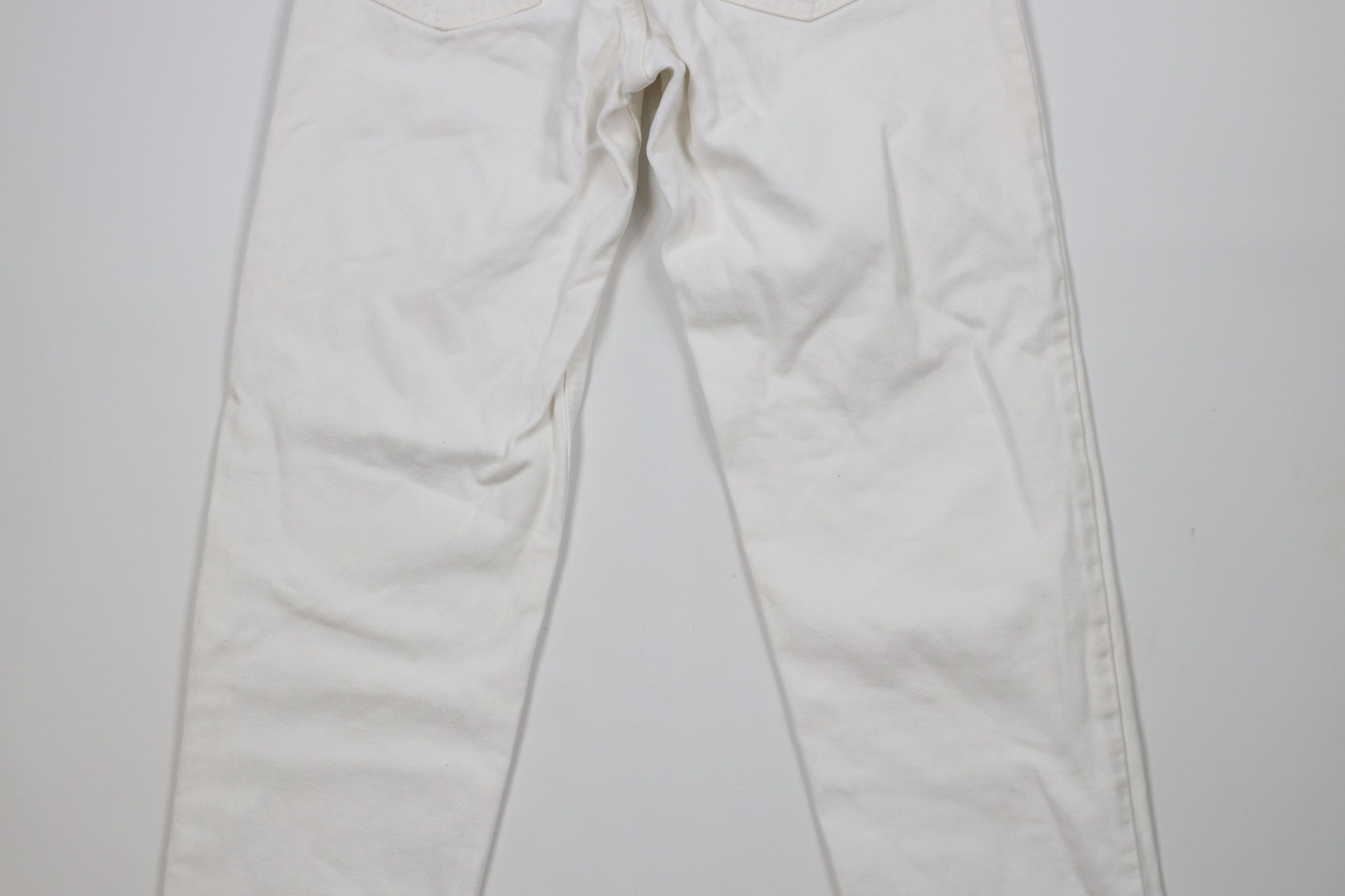 Levi's × Vintage Vintage 90s Levis 550 Fit Tapered Leg Denim Jeans White USA Size 28" / US 6 / IT 42 - 12 Thumbnail