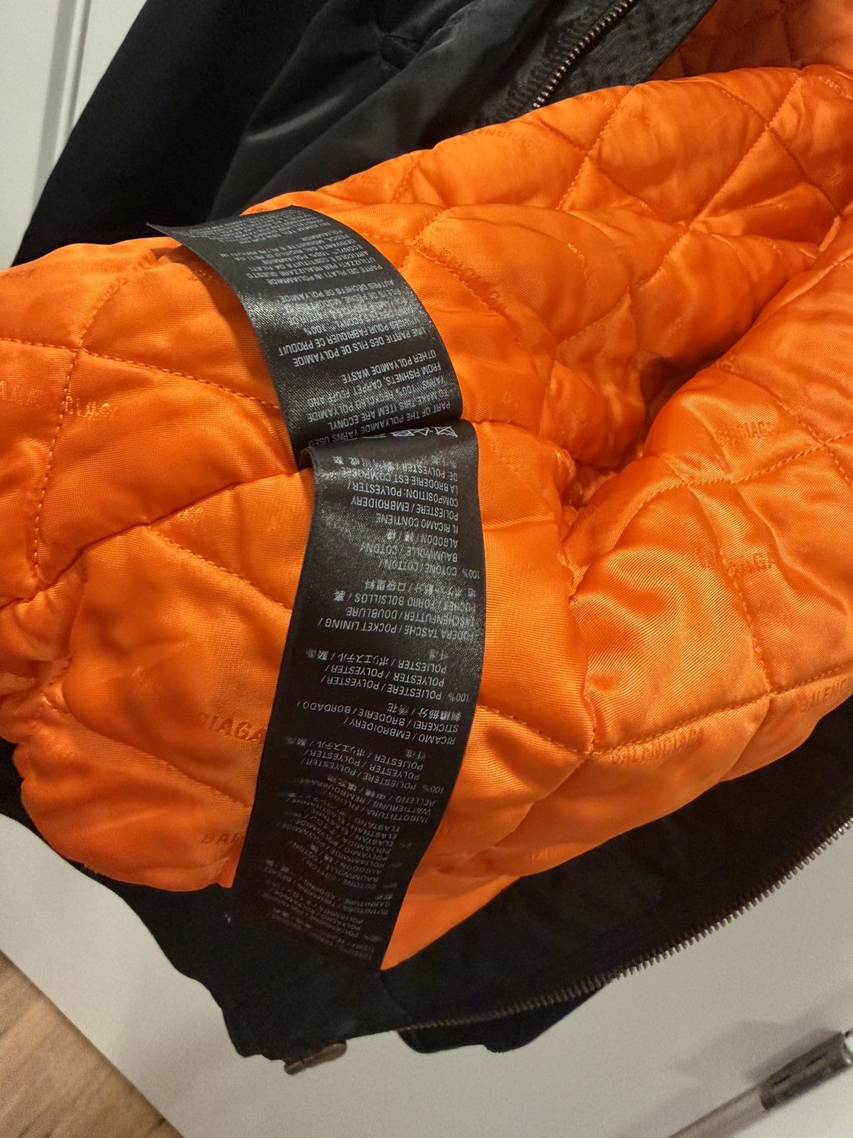 Balenciaga BALENCIAGA MASTERCARD BOMBER JACKET Size US S / EU 44-46 / 1 - 5 Thumbnail