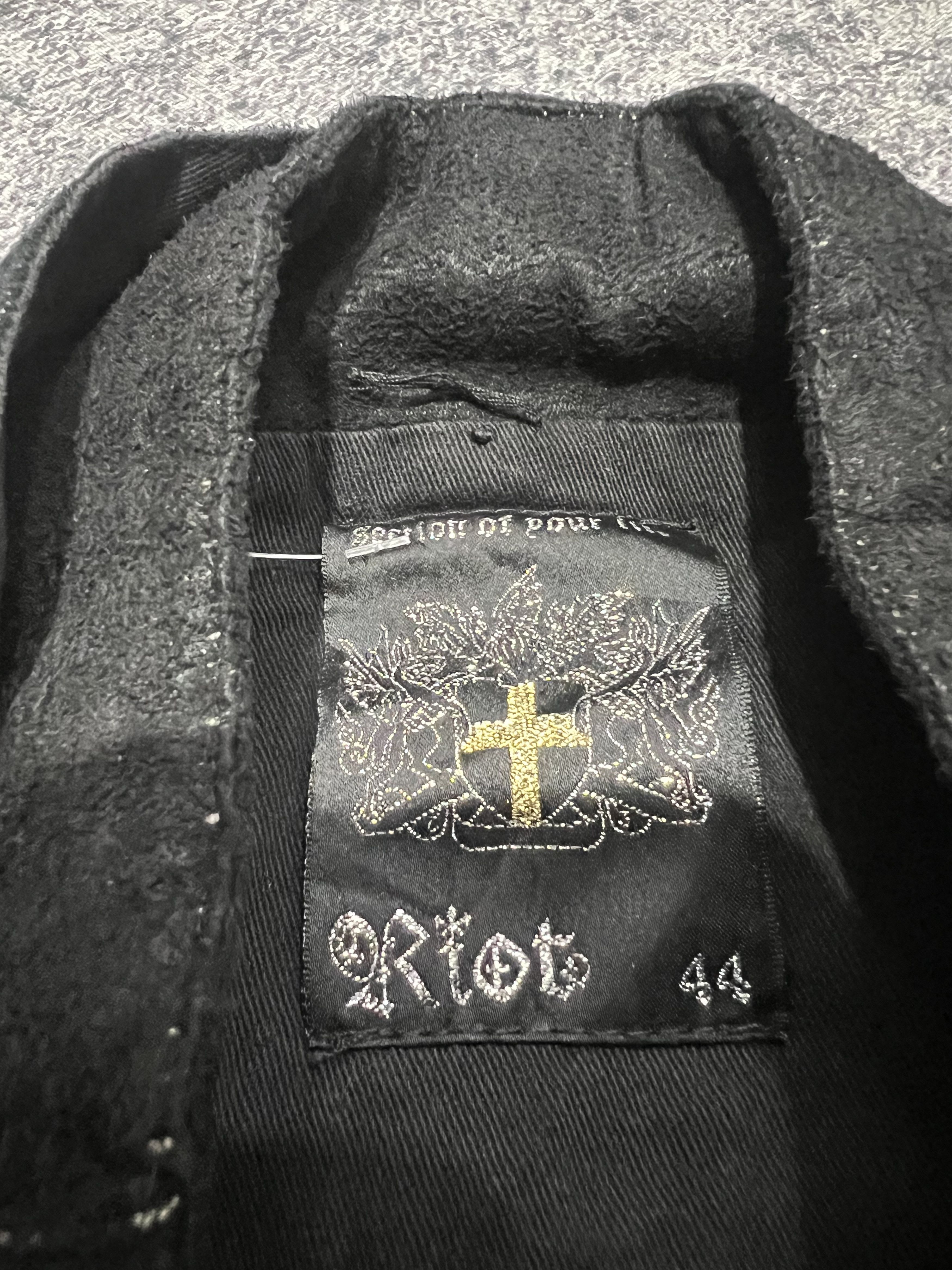 Japanese Brand 2000s Japanese Archive Ifsixwasnine Punk Biker Moleskin y2k Size US M / EU 48-50 / 2 - 9 Thumbnail