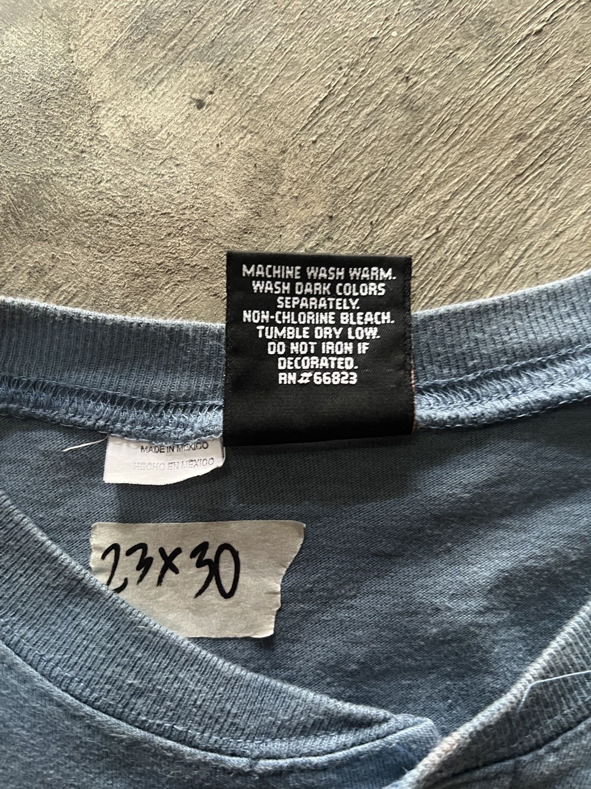 Harley Davidson Harley-Davidson Vintage Henley Blue Home Of the Brave 90s Size US L / EU 52-54 / 3 - 4 Thumbnail