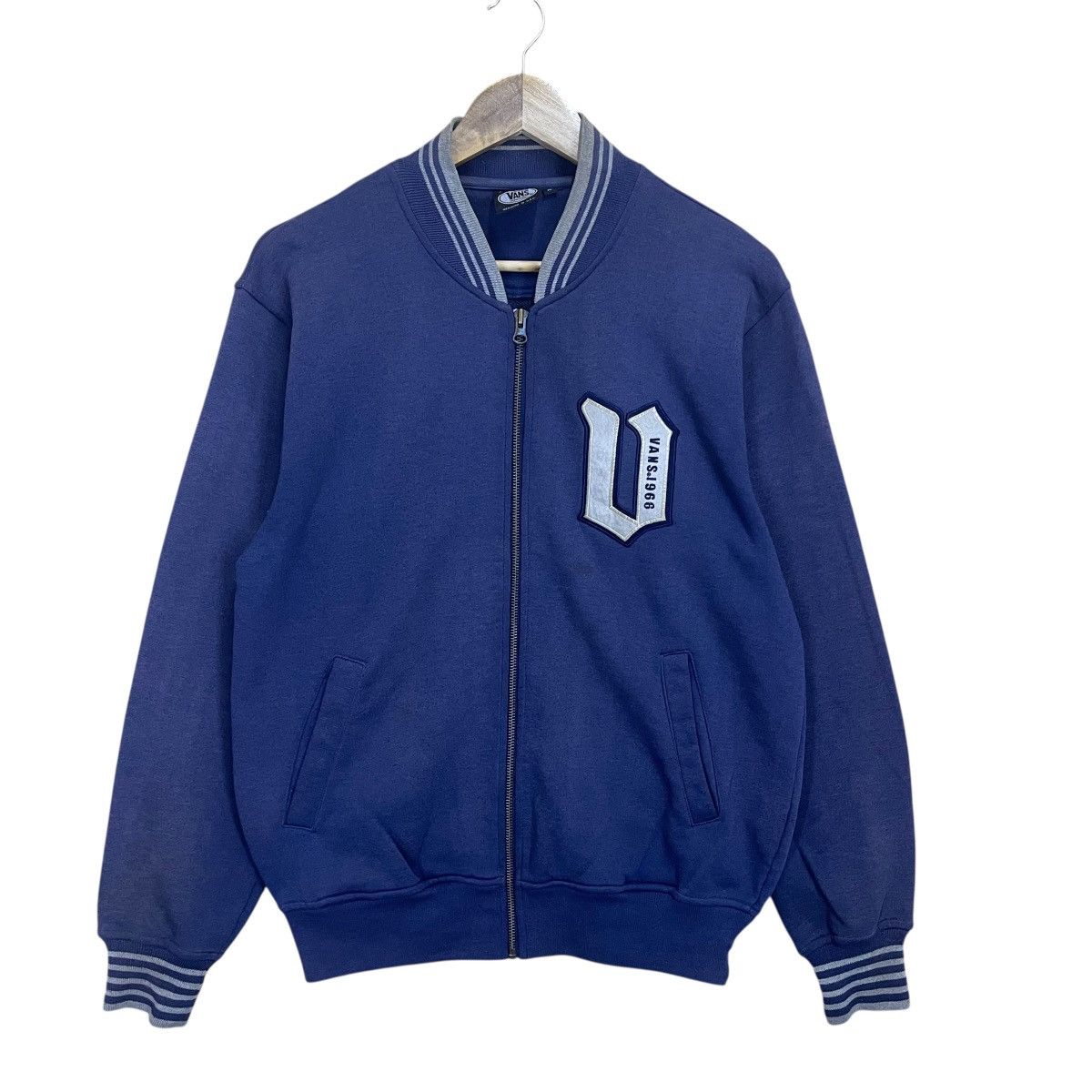 Vans Vintage 90s Vans Varsity Jacket Size US M / EU 48-50 / 2 - 1 Thumbnail