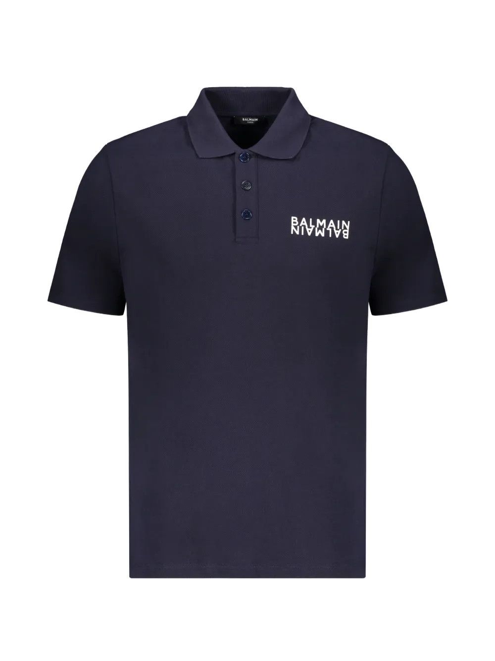 Balmain o1y0426 Polo Shirt in Midnight Blue Size US S / EU 44-46 / 1 - 1 Thumbnail