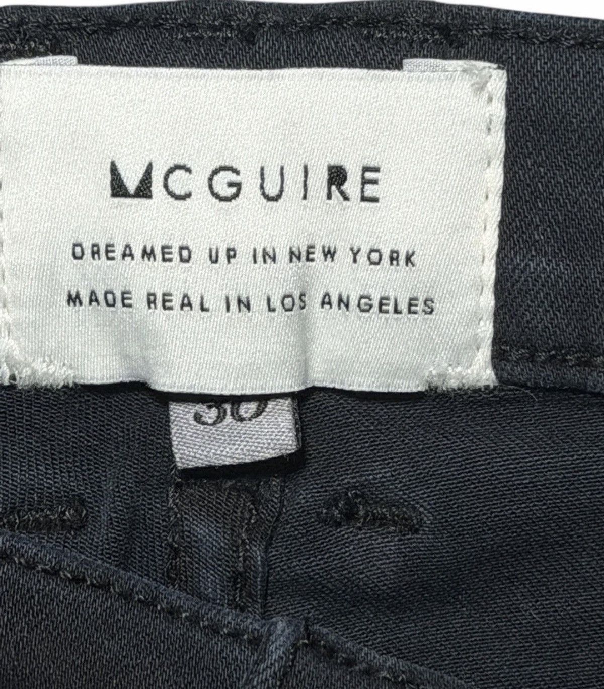 Anthropologie McGuire Jeans Women’s 30 Cropped Raw Hem Button Fly Size 30" / US 8 / IT 44 - 7 Thumbnail