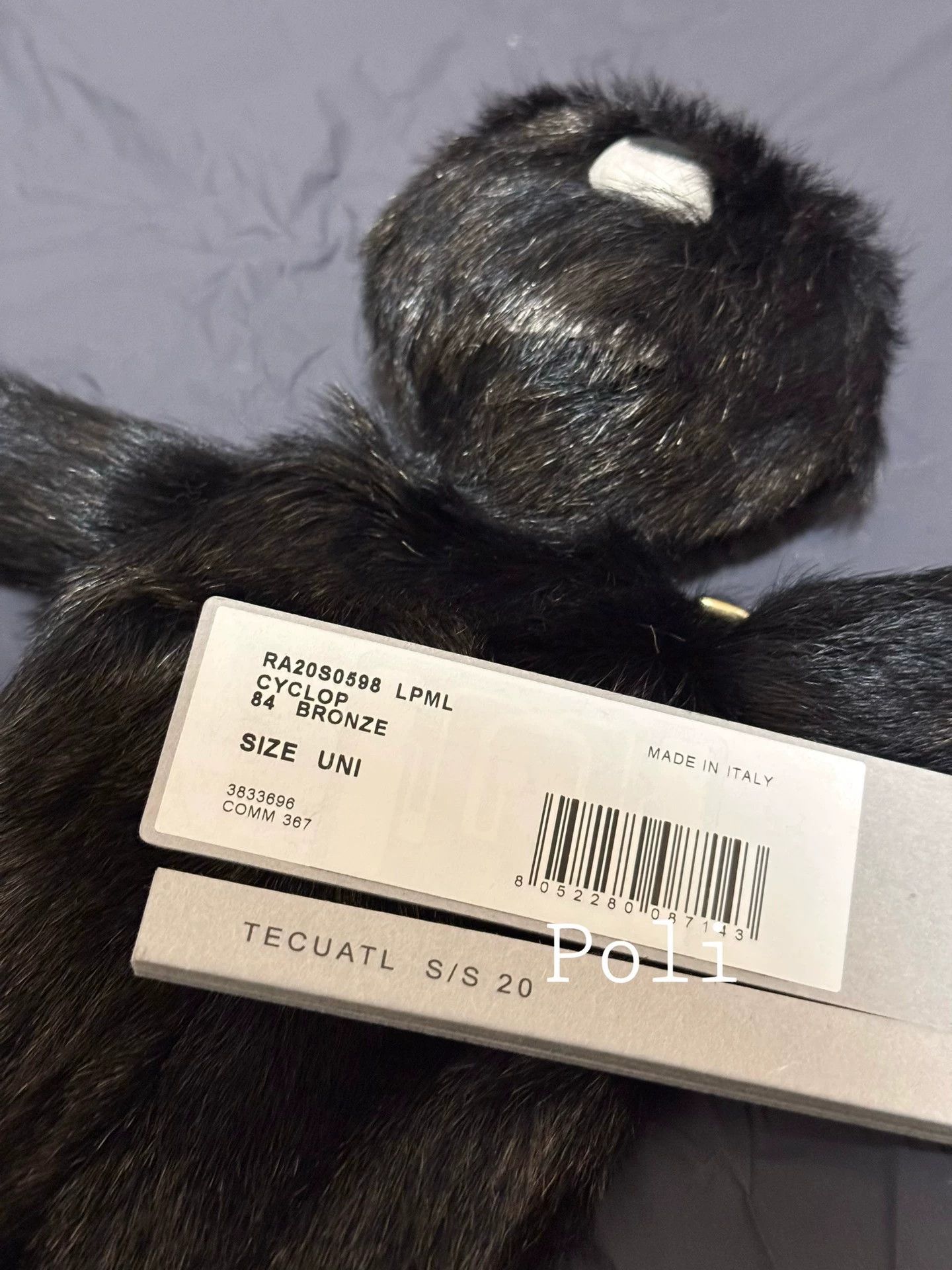 Rick Owens RICK OWENS CYCLOPS Cyclops Bunny Bag Size ONE SIZE - 5 Thumbnail
