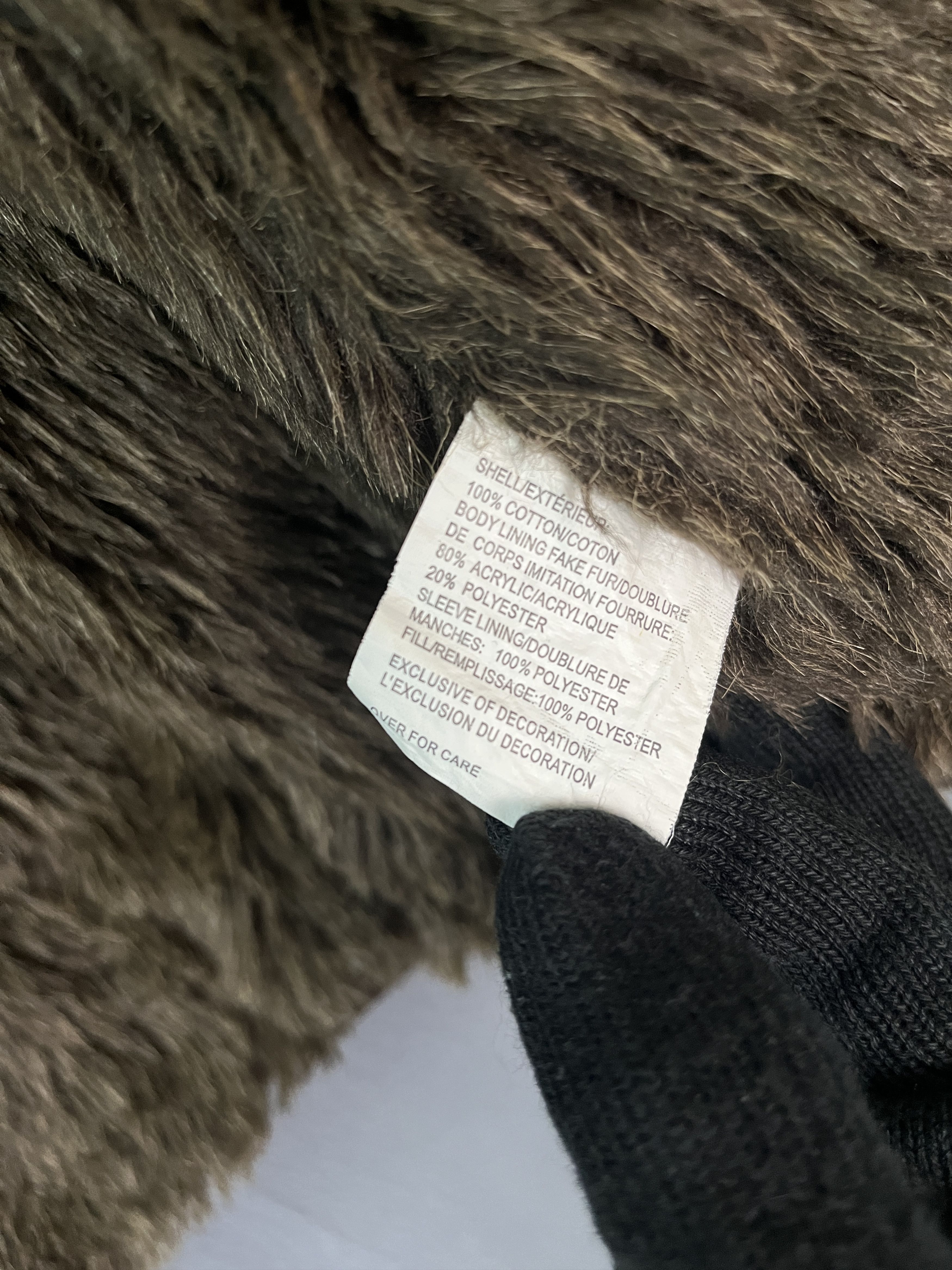 Abercrombie & Fitch 🔥Vintage Abercrombie Full Fur Hoodie Parka Jacket Size L / US 10 / IT 46 - 11 Thumbnail
