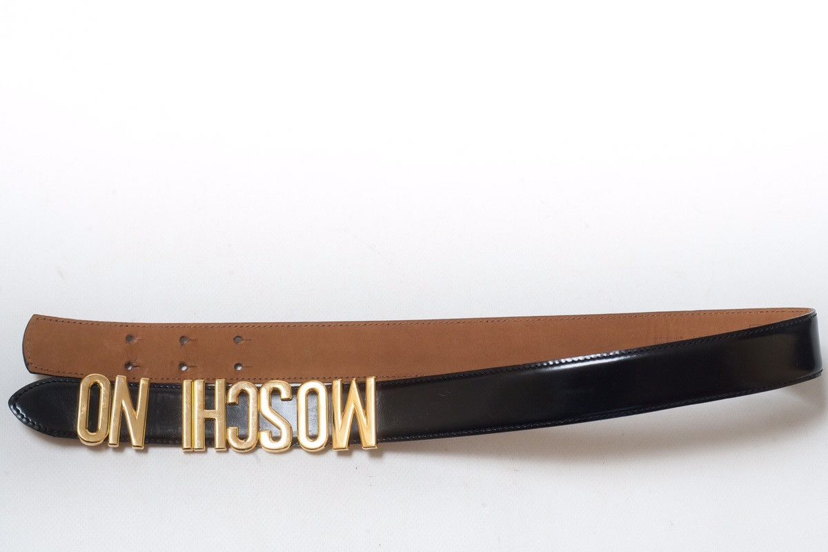 Moschino Moschino Vintage Letter Belt Size ONE SIZE - 6 Thumbnail