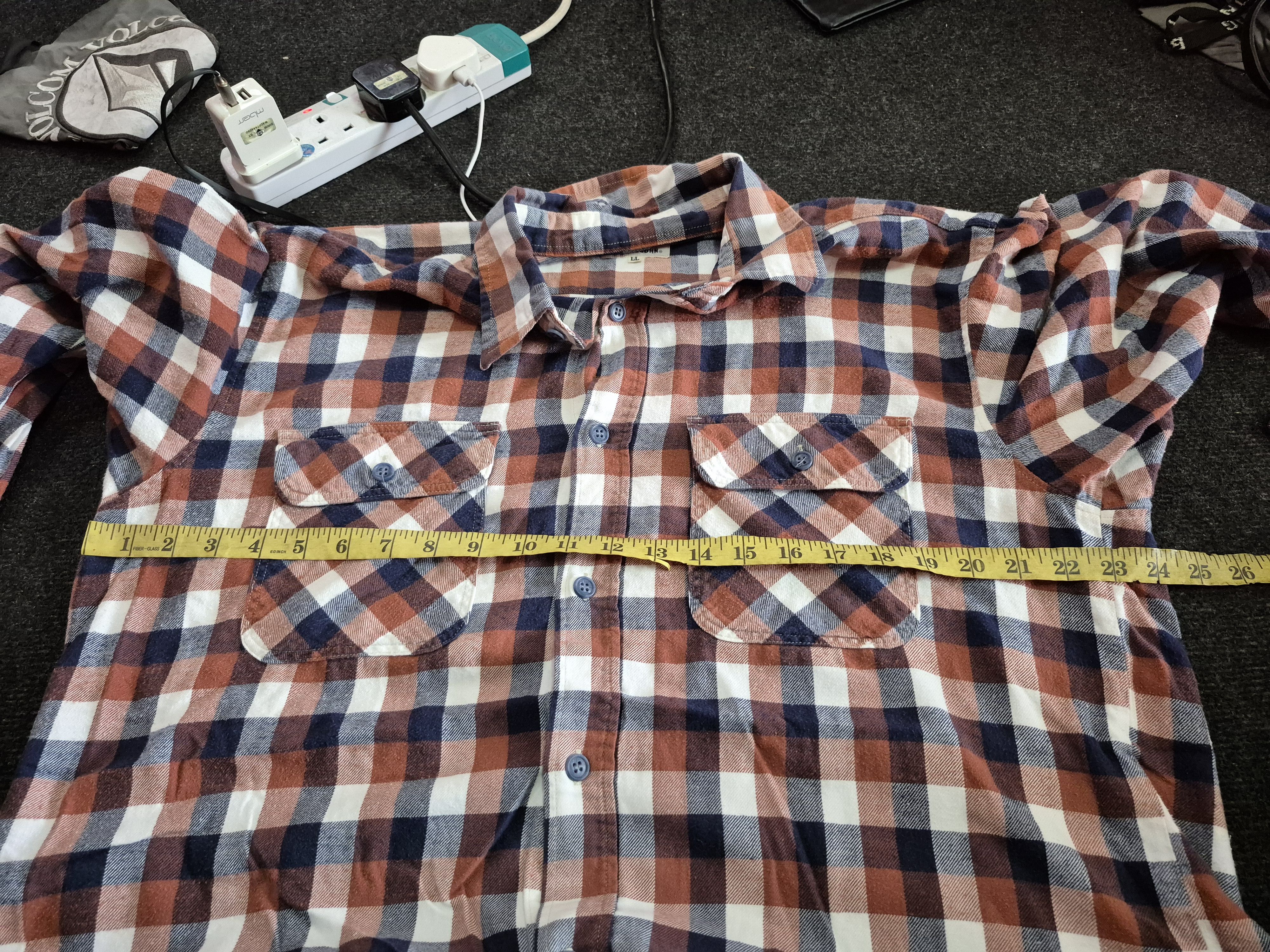 Big John 🔥 Big John Checkered Flannel Button Up Shirt Size US XL / EU 56 / 4 - 7 Thumbnail