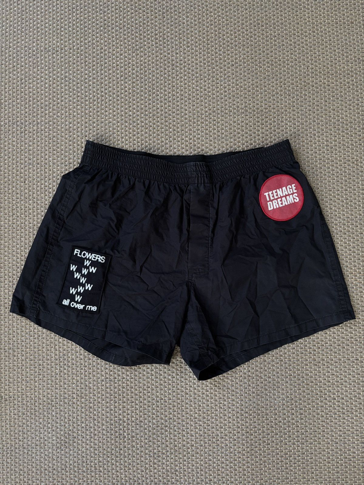 Raf Simons Raf Simons Teenage Dreams Patch Boxer Shorts Size US 32 / EU 48 - 1 Thumbnail